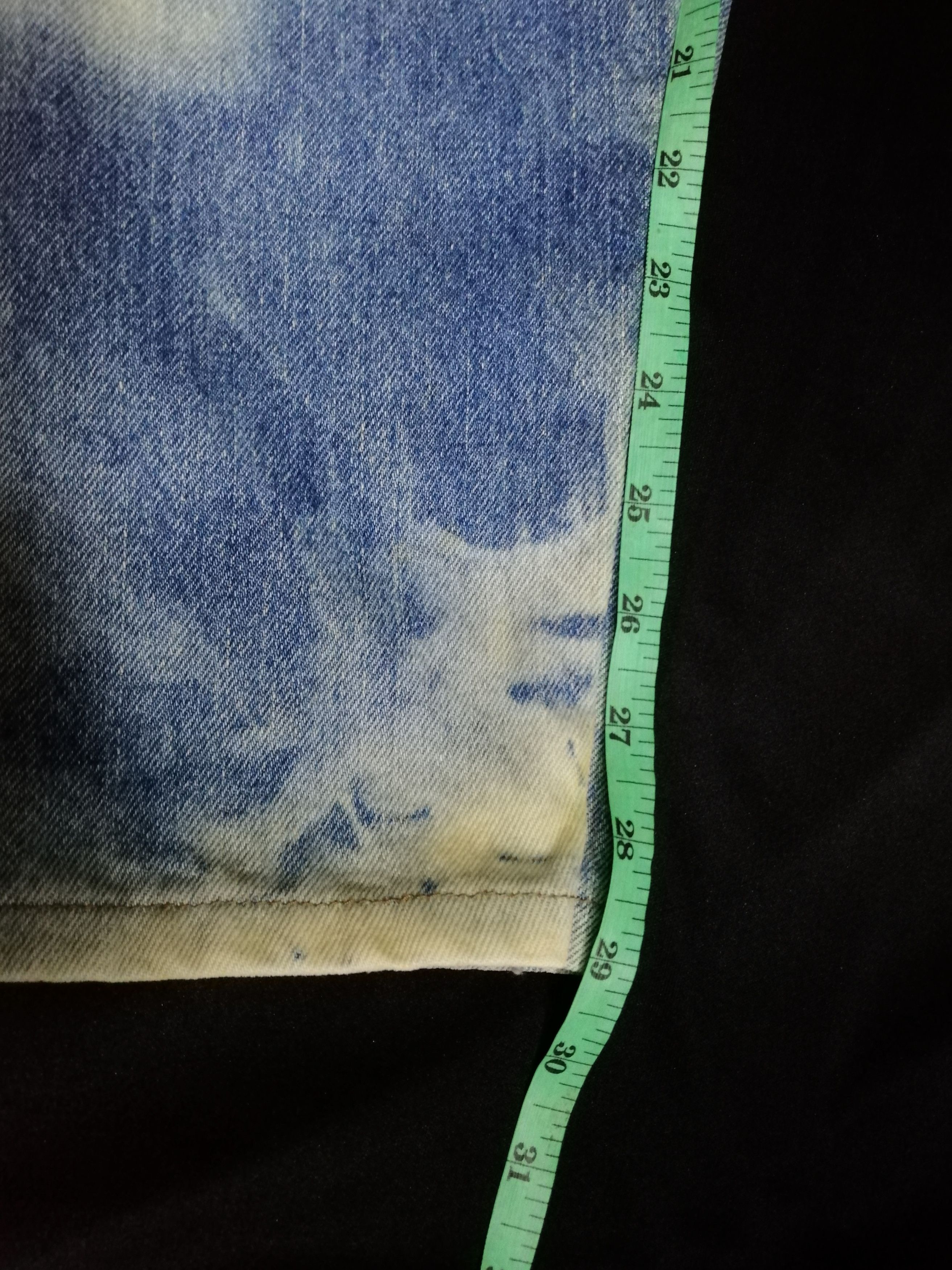 Japanese Brand Carrot Denim Acid Wash Slim Fim Size US 30 / EU 46 - 8 Thumbnail