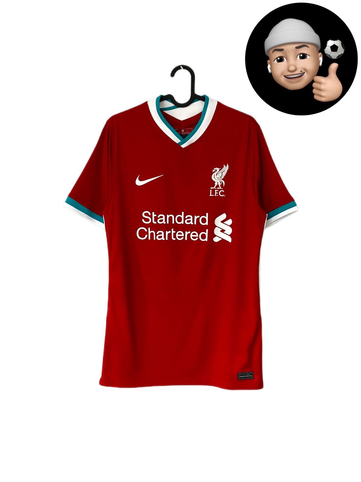Nike 2020 2021 Liverpool Nike Home Away Kit Soccer Jersey Shirt S Size US S / EU 44-46 / 1 - 1 Thumbnail