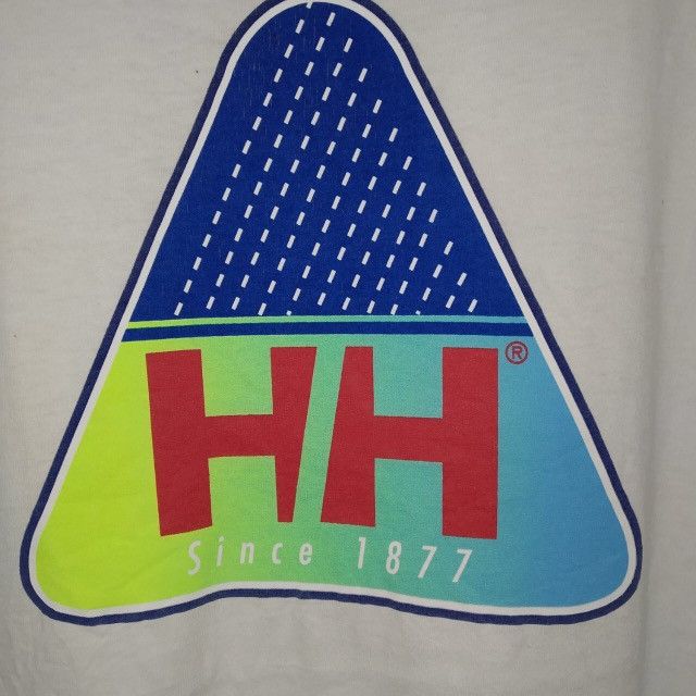 Helly Hansen Vintage Helly Hansen Sports Gear Colurful Logo T-shirt Size US L / EU 52-54 / 3 - 3 Thumbnail