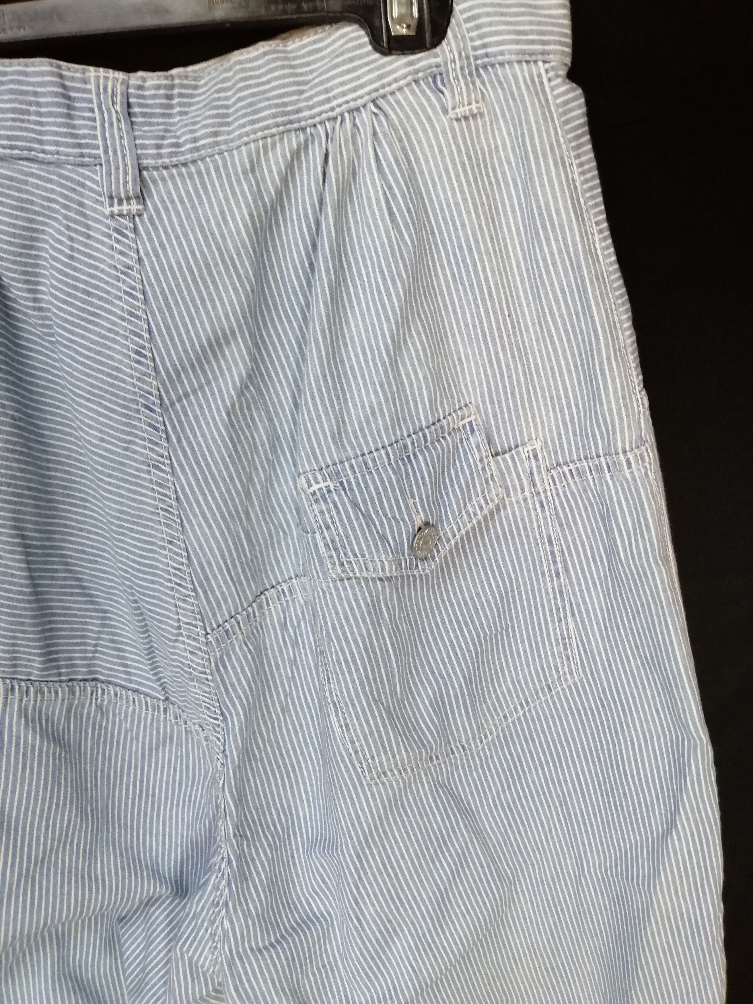 Issey Miyake × Japanese Brand Sunaokuwahara Crop Hickory Crop Pant Size US 28 / EU 44 - 5 Thumbnail