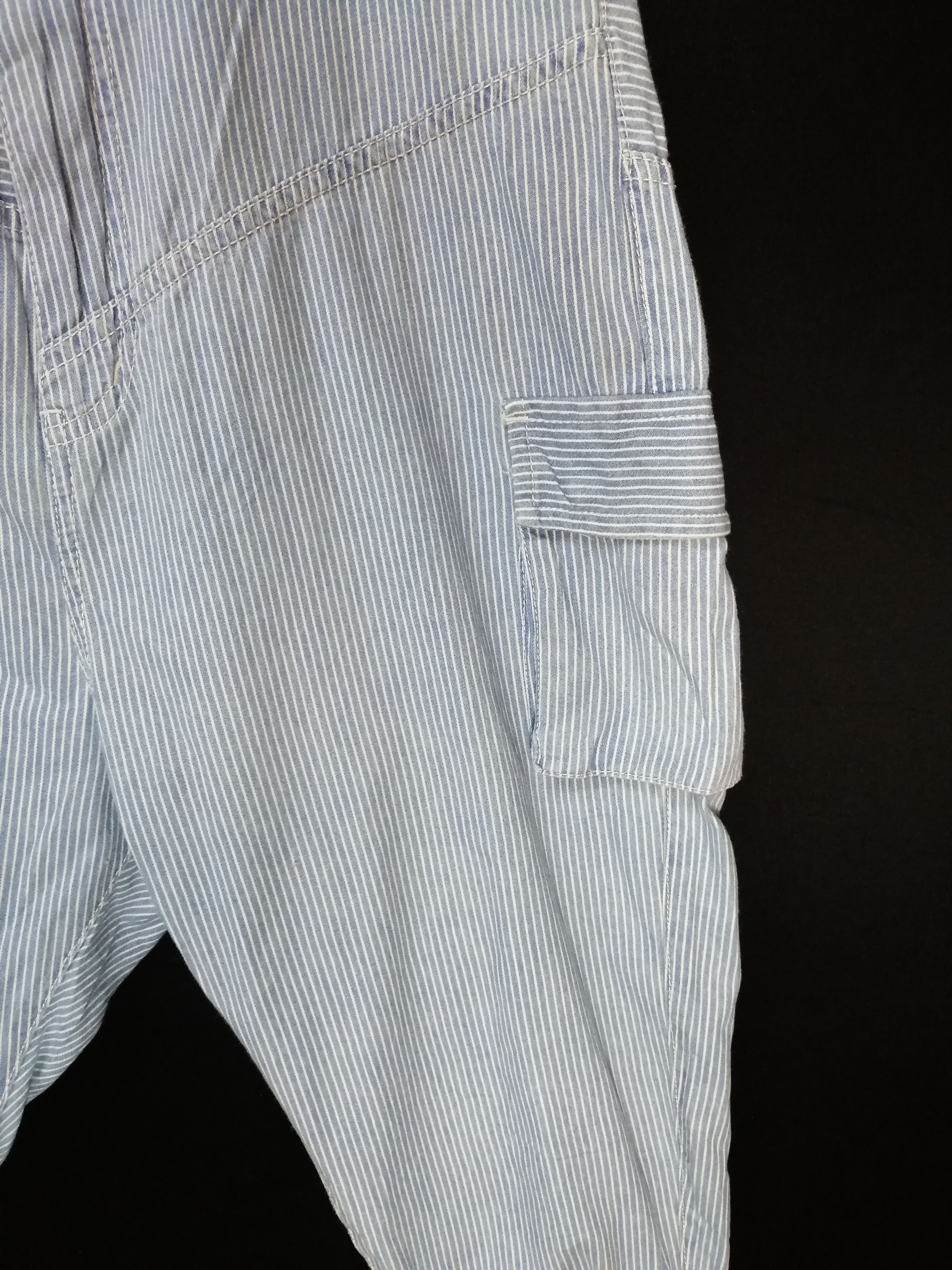 Issey Miyake × Japanese Brand Sunaokuwahara Crop Hickory Crop Pant Size US 28 / EU 44 - 3 Thumbnail