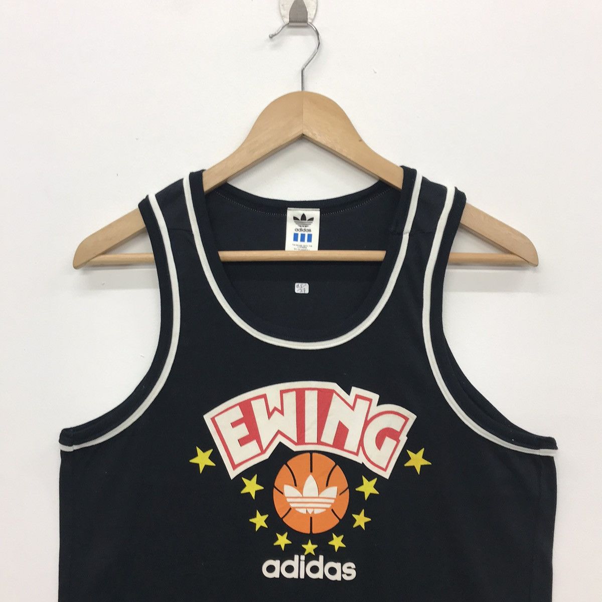 Adidas × Vintage *Rare!! Vintage Adidas Ewing Tank top Sleeve Less Tee Size US S / EU 44-46 / 1 - 2 Thumbnail