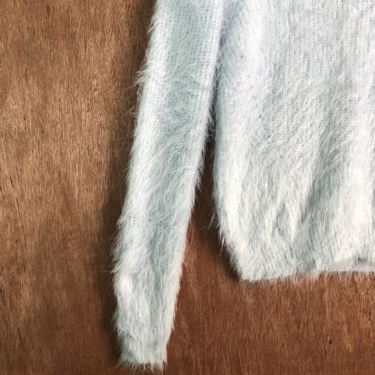 Homespun Knitwear JAPAN INGNI SOFT BLUE MOHAIR KNITWEAR Size US S / EU 44-46 / 1 - 7 Thumbnail