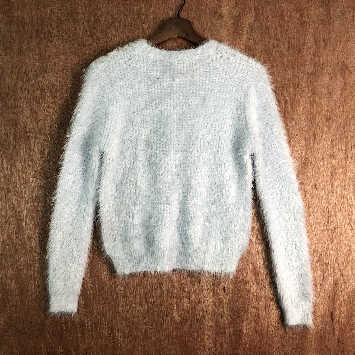 Homespun Knitwear JAPAN INGNI SOFT BLUE MOHAIR KNITWEAR Size US S / EU 44-46 / 1 - 10 Thumbnail