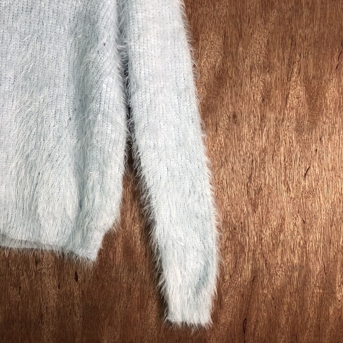 Homespun Knitwear JAPAN INGNI SOFT BLUE MOHAIR KNITWEAR Size US S / EU 44-46 / 1 - 5 Thumbnail