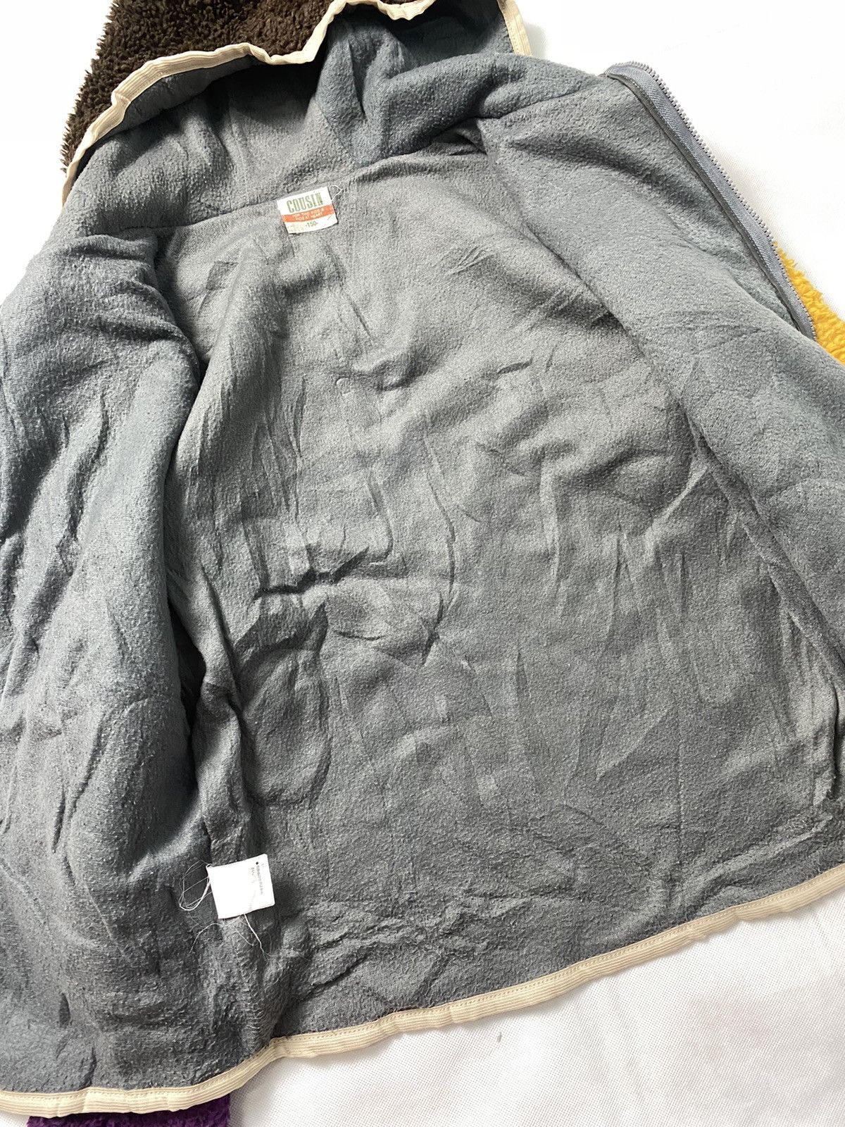 Fleece Hoodie Colorblock Blue Mart Works