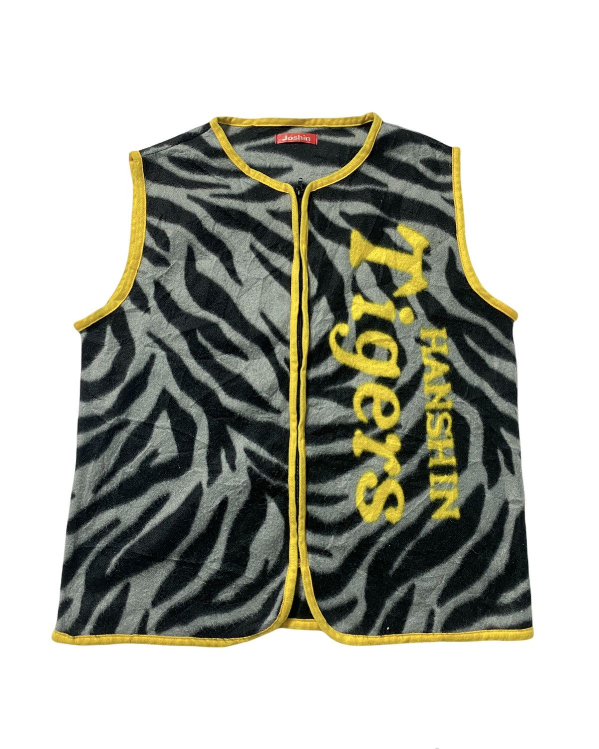 Japanese Brand × Vintage Hanshin Tigers Vest Nice Design Size US M / EU 48-50 / 2 - 1 Thumbnail