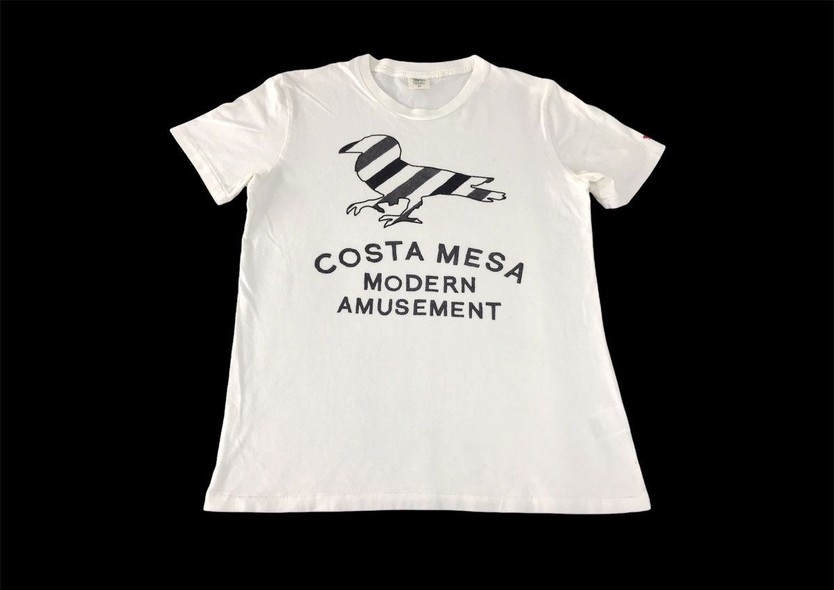 Japanese Brand × Modern Amusement × Vintage Modern Amusement Costa Mesa Big Bird Logo Tee Size M Size US M / EU 48-50 / 2 - 1 Thumbnail