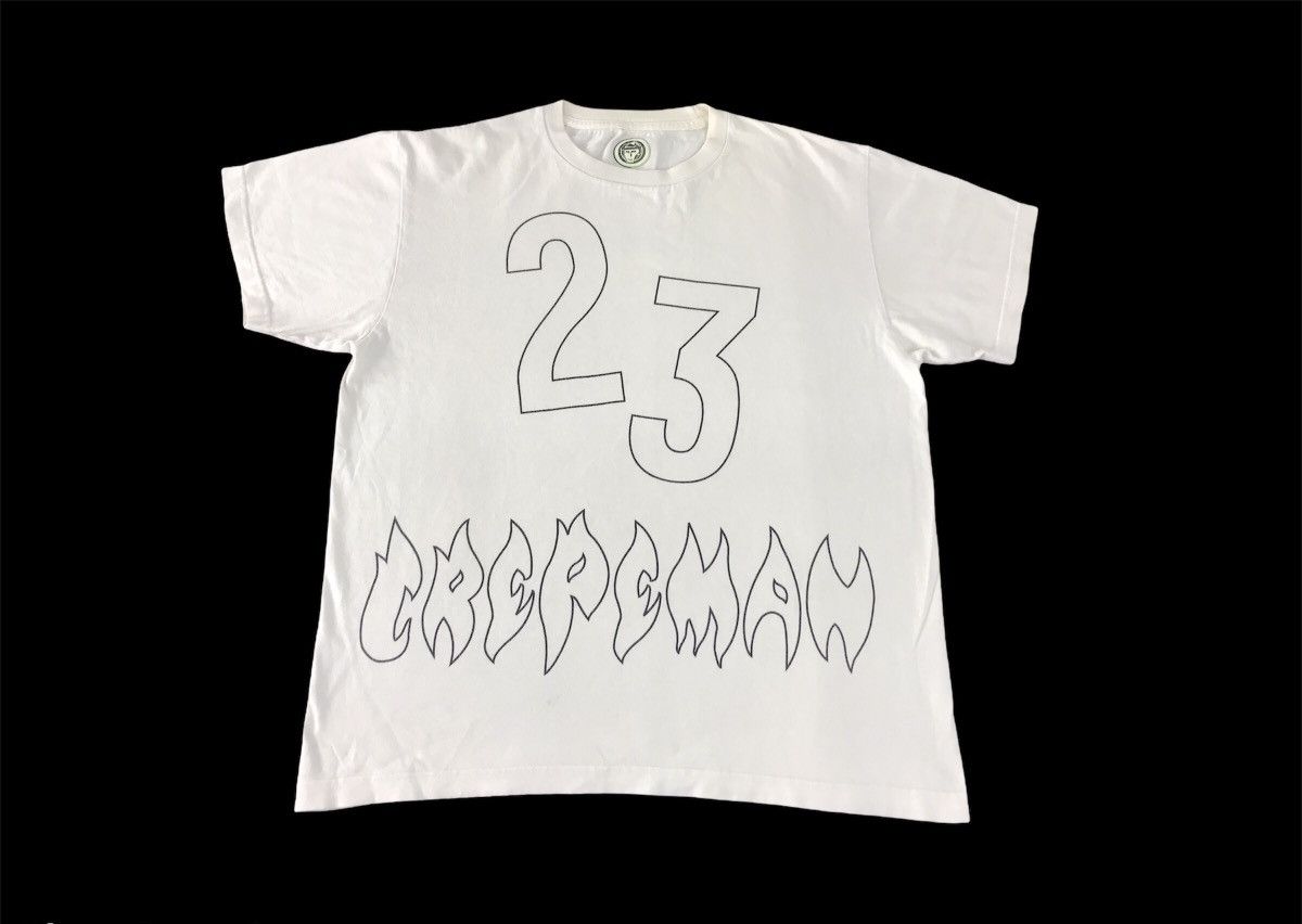 Band Tees × Japanese Brand × Vintage Crepeman 23 T-shirt Tee Big Logo Spell Out Size M L Size US M / EU 48-50 / 2 - 1 Thumbnail