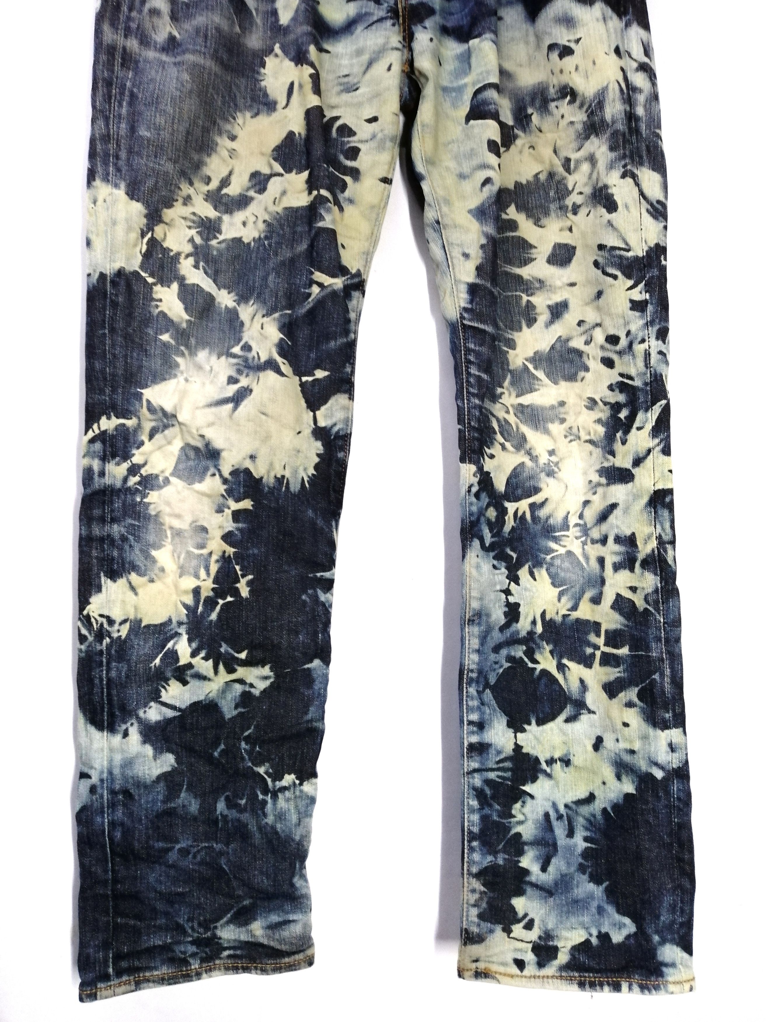 Levi's Vintage Clothing Levi's Bleach Tie Dye Slim Fit Size US 35 - 3 Thumbnail