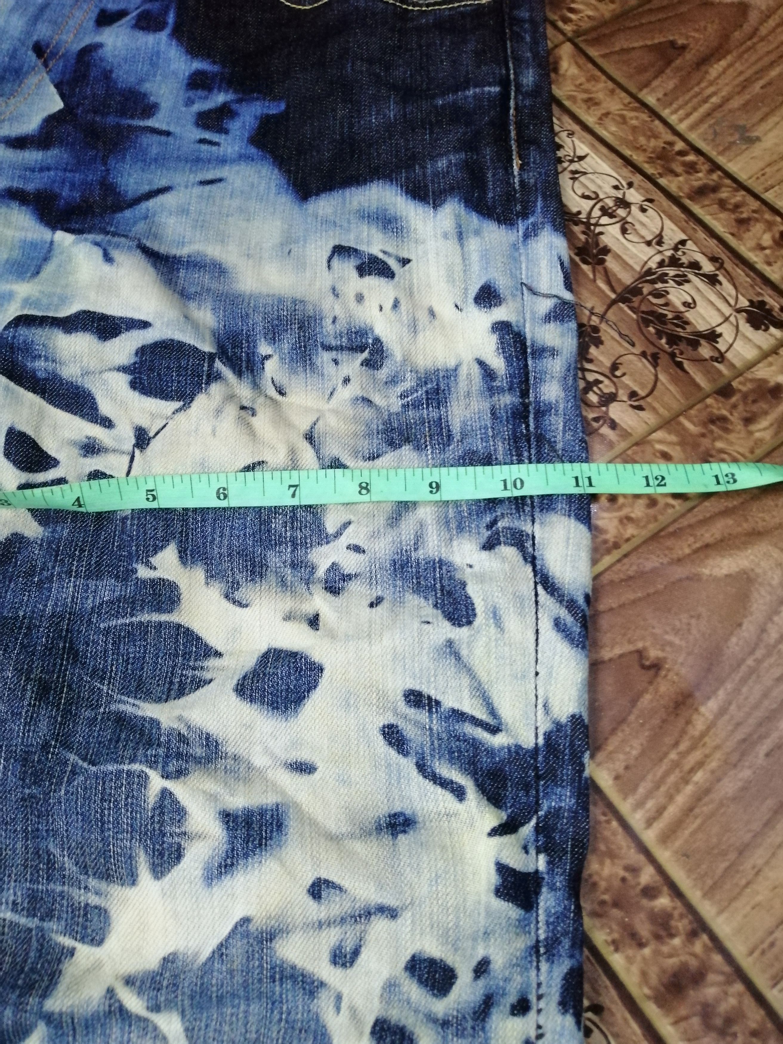 Levi's Vintage Clothing Levi's Bleach Tie Dye Slim Fit Size US 35 - 11 Thumbnail