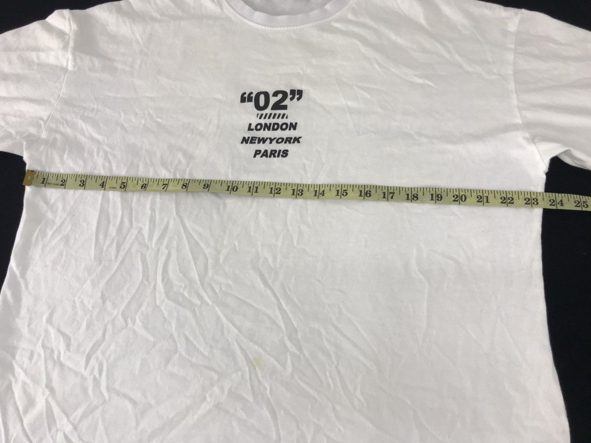 Japanese Brand Vintage Neos Inhere Queen of London New York Paris 2002 Tee Size L / US 10 / IT 46 - 8 Thumbnail