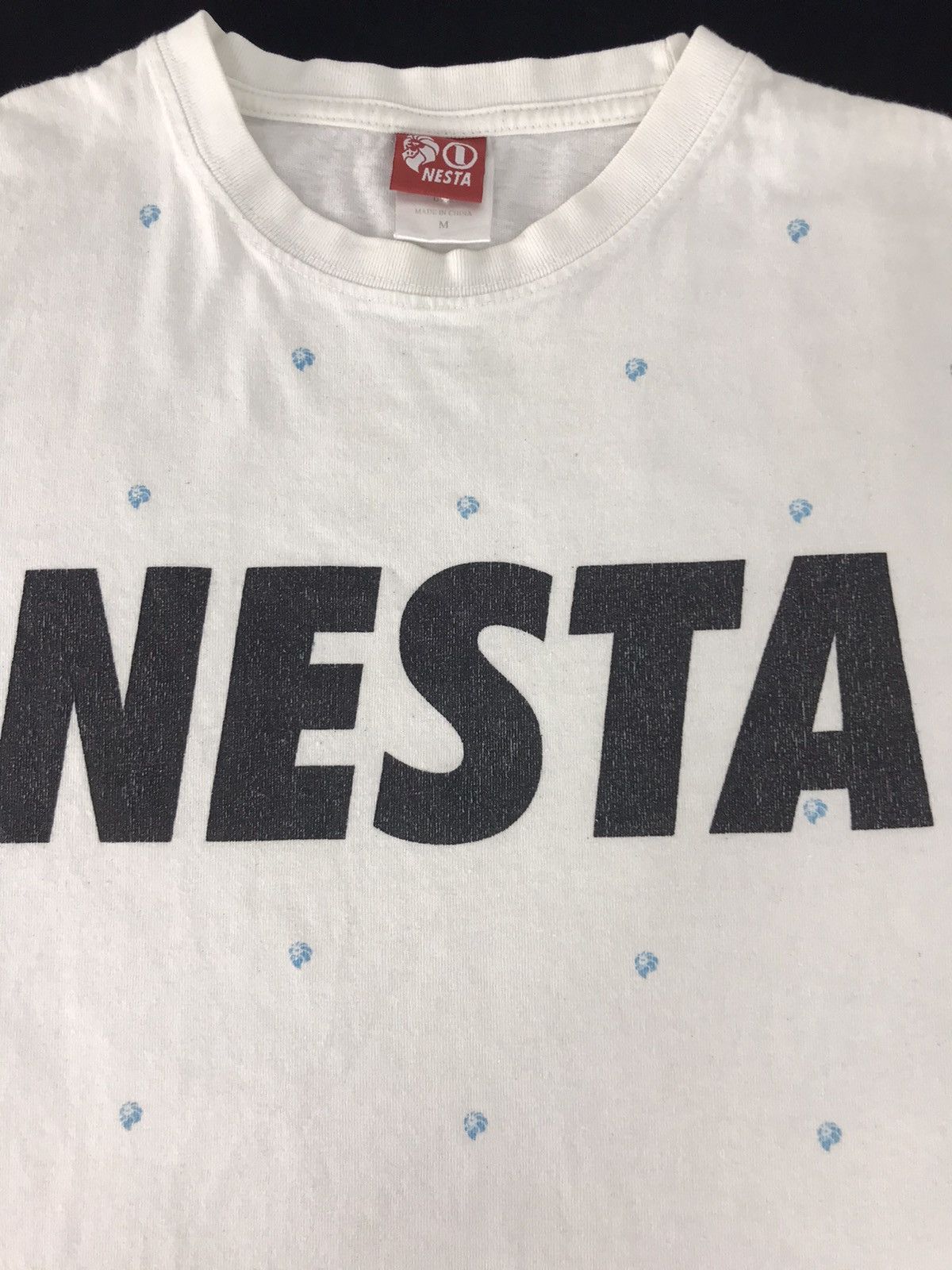 Japanese Brand Nesta Music Is Life One Love Spell Out Tee Rap Hip Hop Size US S / EU 44-46 / 1 - 2 Thumbnail