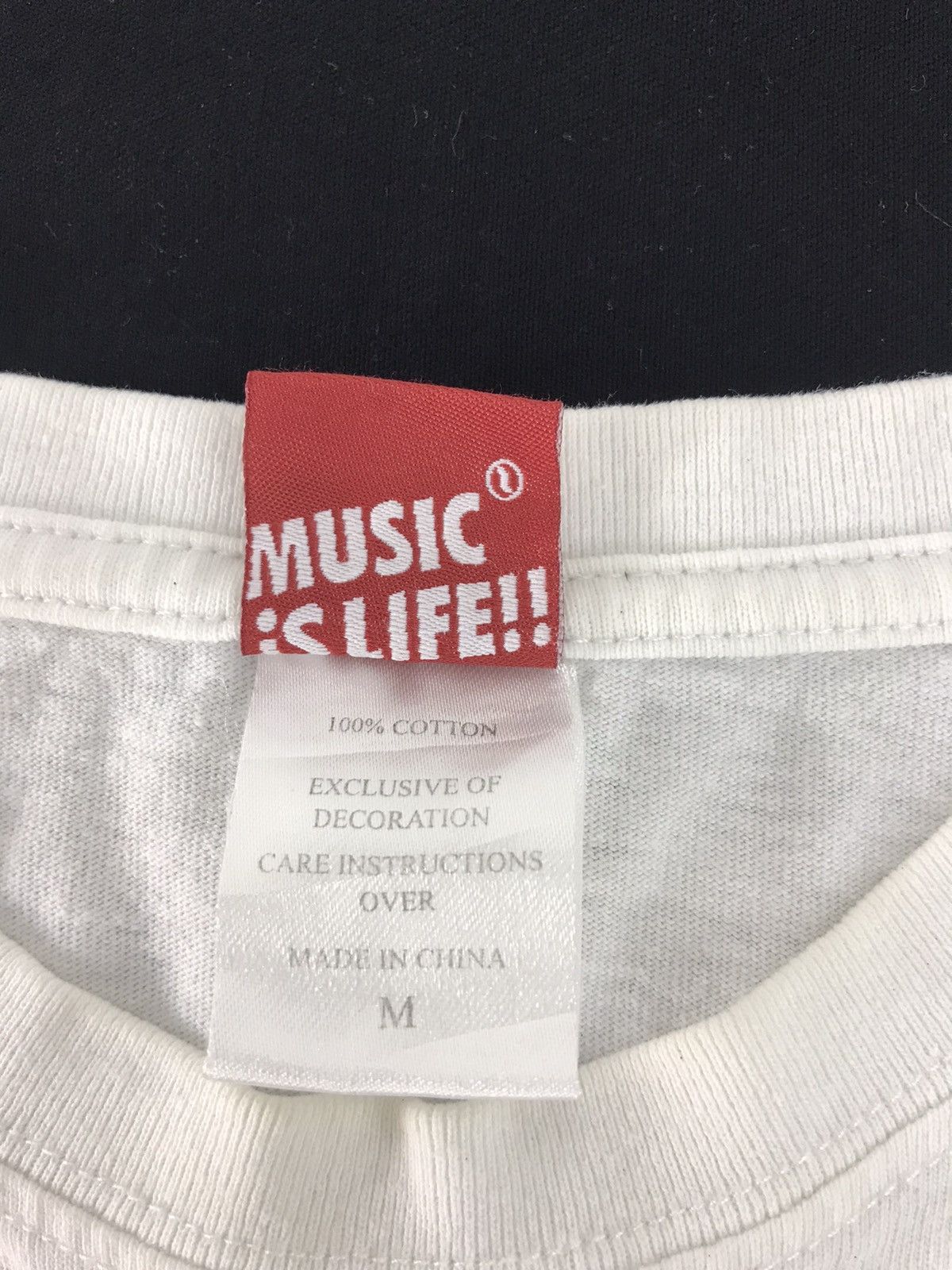 Japanese Brand Nesta Music Is Life One Love Spell Out Tee Rap Hip Hop Size US S / EU 44-46 / 1 - 4 Thumbnail