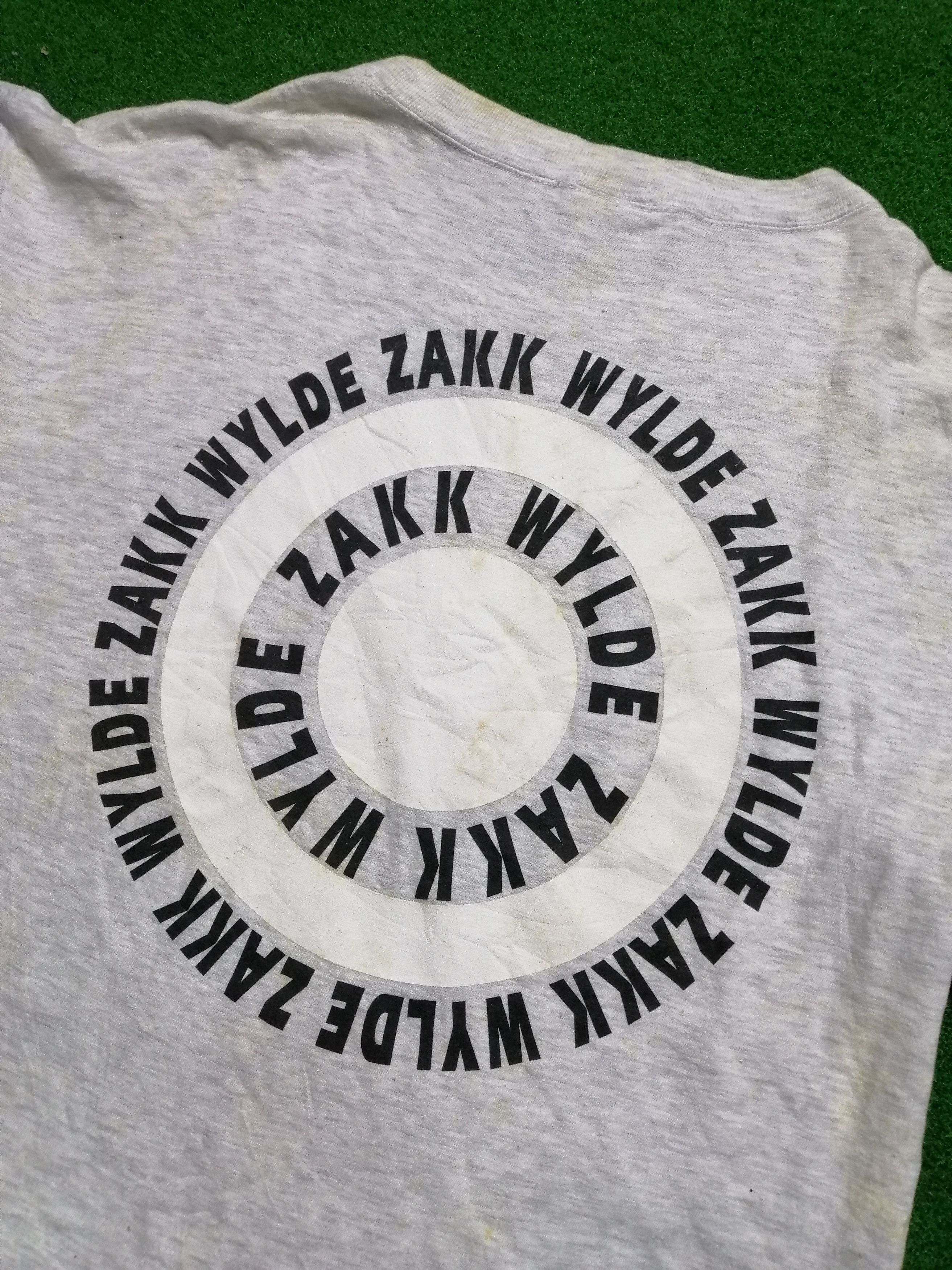 Band Tees Vintage Zakk Wylde American Guitarist Ozzie Osborne Size US L / EU 52-54 / 3 - 6 Thumbnail
