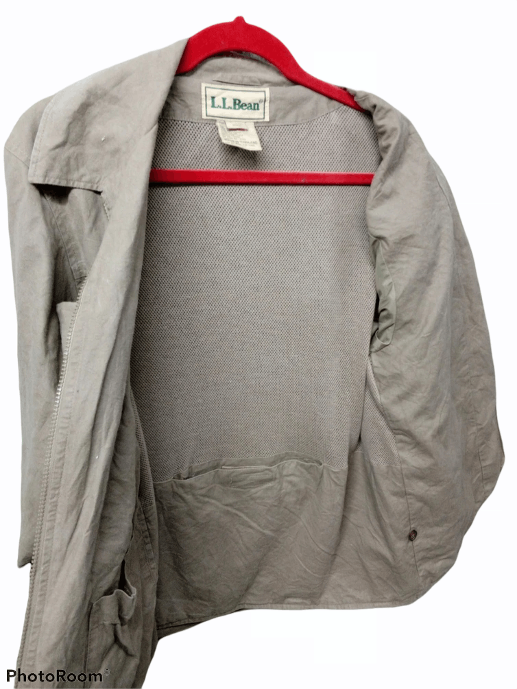 L.L. Bean Zipper Jacket Multi Pocket Work Wear Hunting Gear Military Size US S / EU 44-46 / 1 - 5 Thumbnail