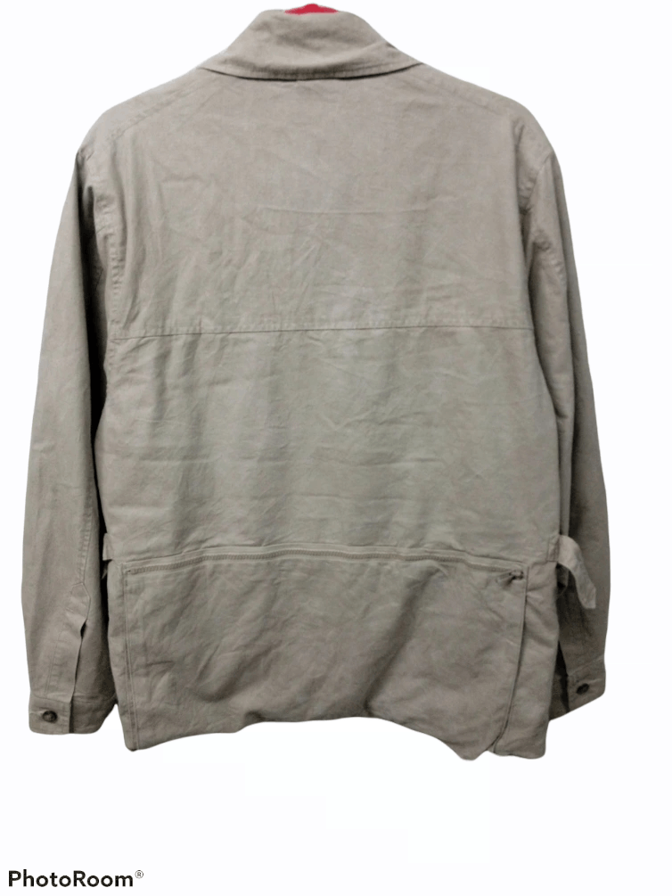 L.L. Bean Zipper Jacket Multi Pocket Work Wear Hunting Gear Military Size US S / EU 44-46 / 1 - 3 Thumbnail