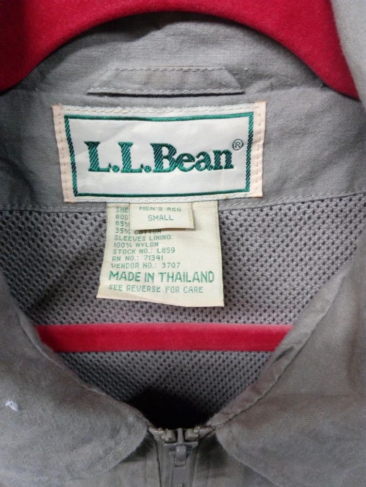 L.L. Bean Zipper Jacket Multi Pocket Work Wear Hunting Gear Military Size US S / EU 44-46 / 1 - 6 Thumbnail