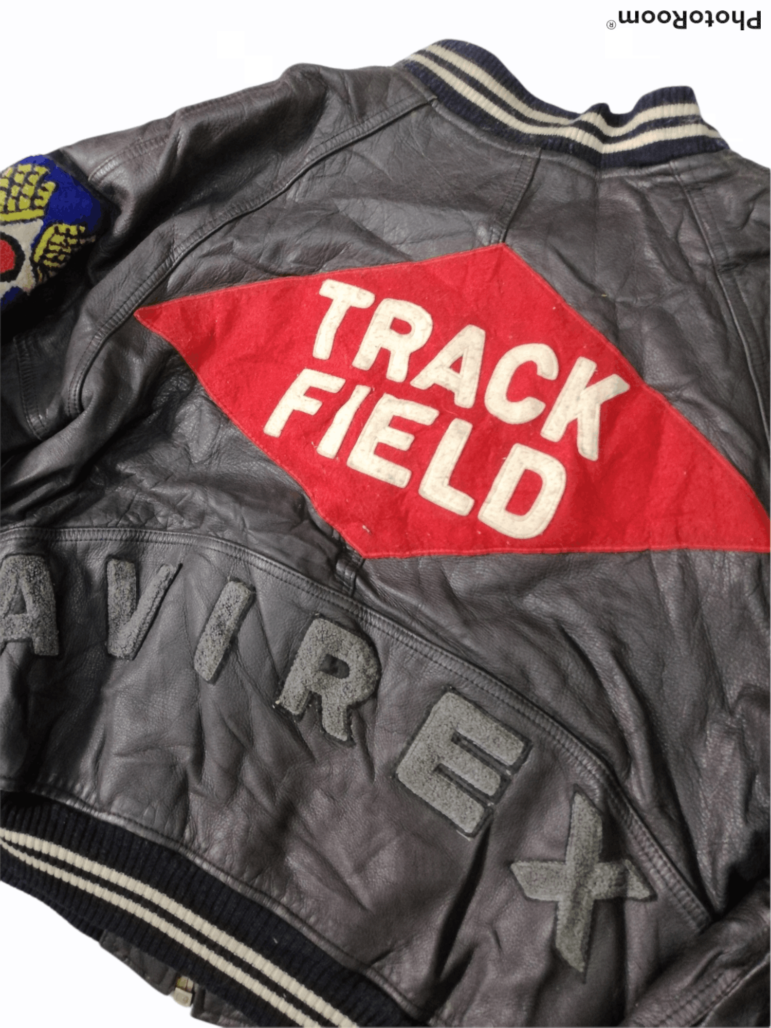 Vintage Avirex Leather Equipment Type Flight Jacket