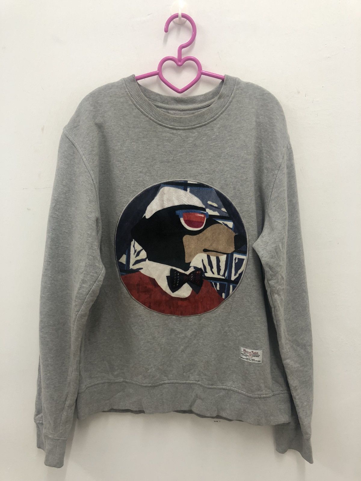 Harris Tweed Rare HARRIS TWEED Campaign Beyond Closet Sweatshirt Size US M / EU 48-50 / 2 - 1 Thumbnail