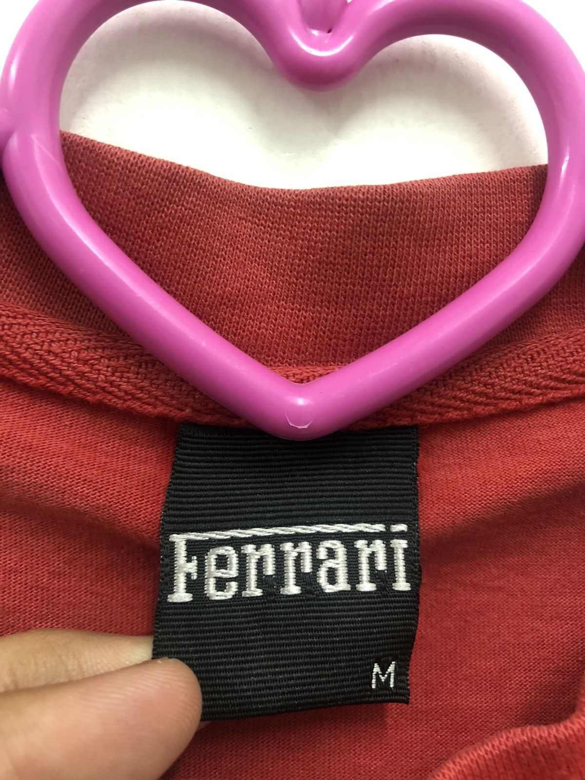 Rare 90s Vintage FERRARI Horse Racing Shirt