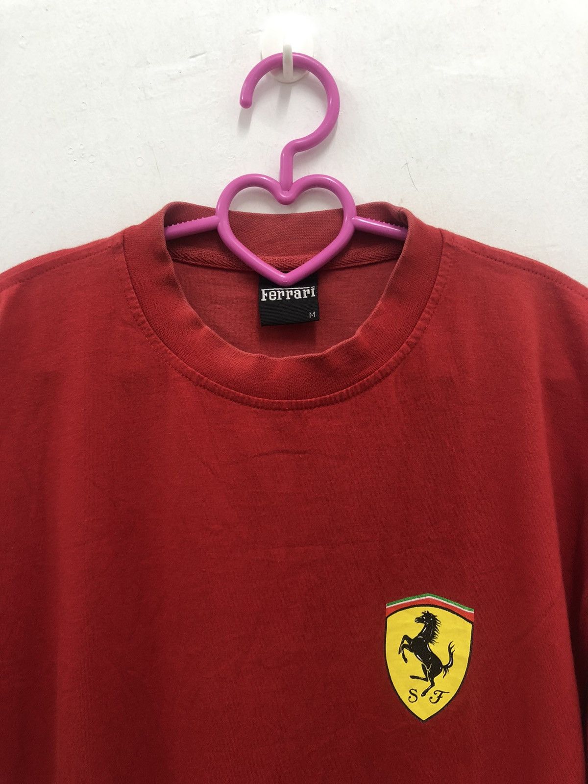 Rare 90s Vintage FERRARI Horse Racing Shirt