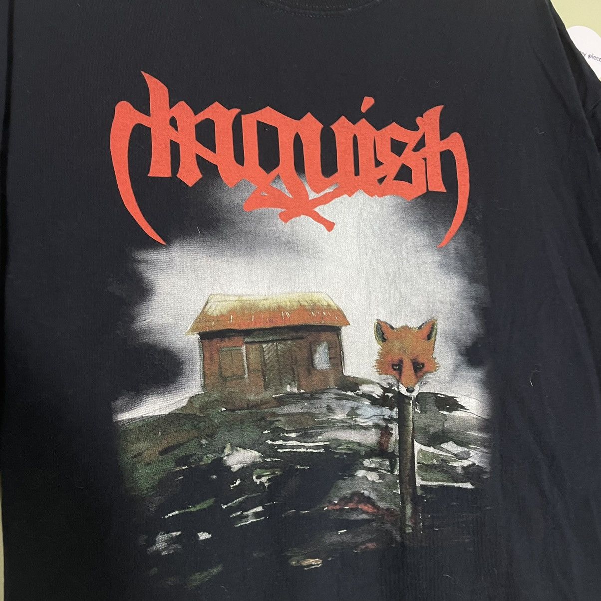 Vintage Vintage Y2K Goth Band Graphic Tee Black Faded Japanese XL Size US XL / EU 56 / 4 - 5 Thumbnail