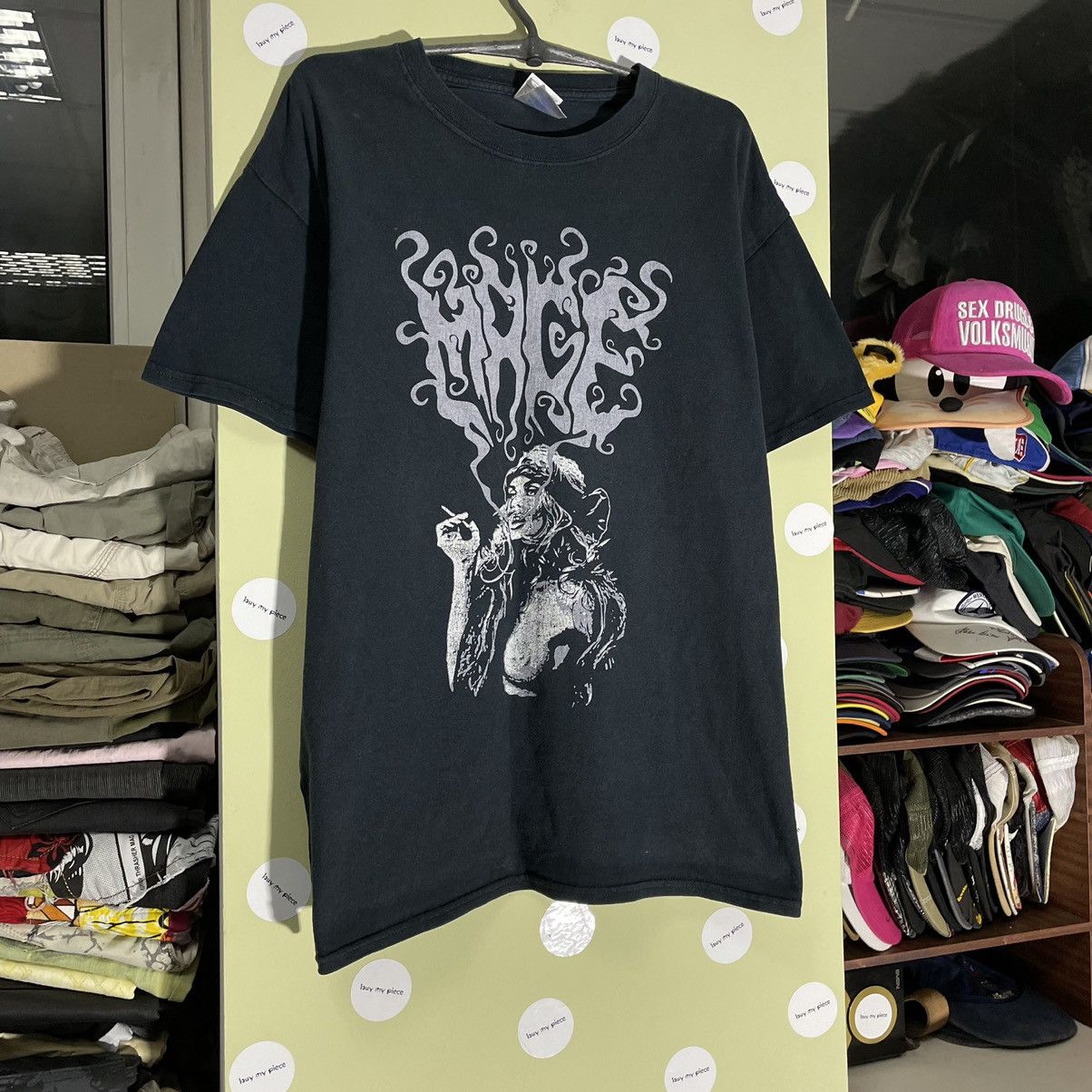 Band Tees Vintage Y2K Skulls Face Vamp Devil Dead 666 Horror Print Tee Size US L / EU 52-54 / 3 - 2 Thumbnail