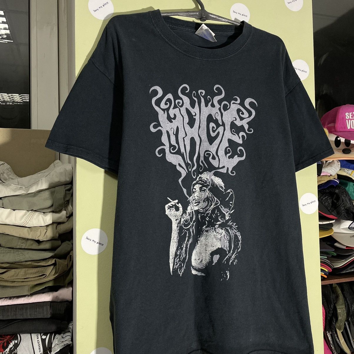 Band Tees Vintage Y2K Skulls Face Vamp Devil Dead 666 Horror Print Tee Size US L / EU 52-54 / 3 - 3 Thumbnail
