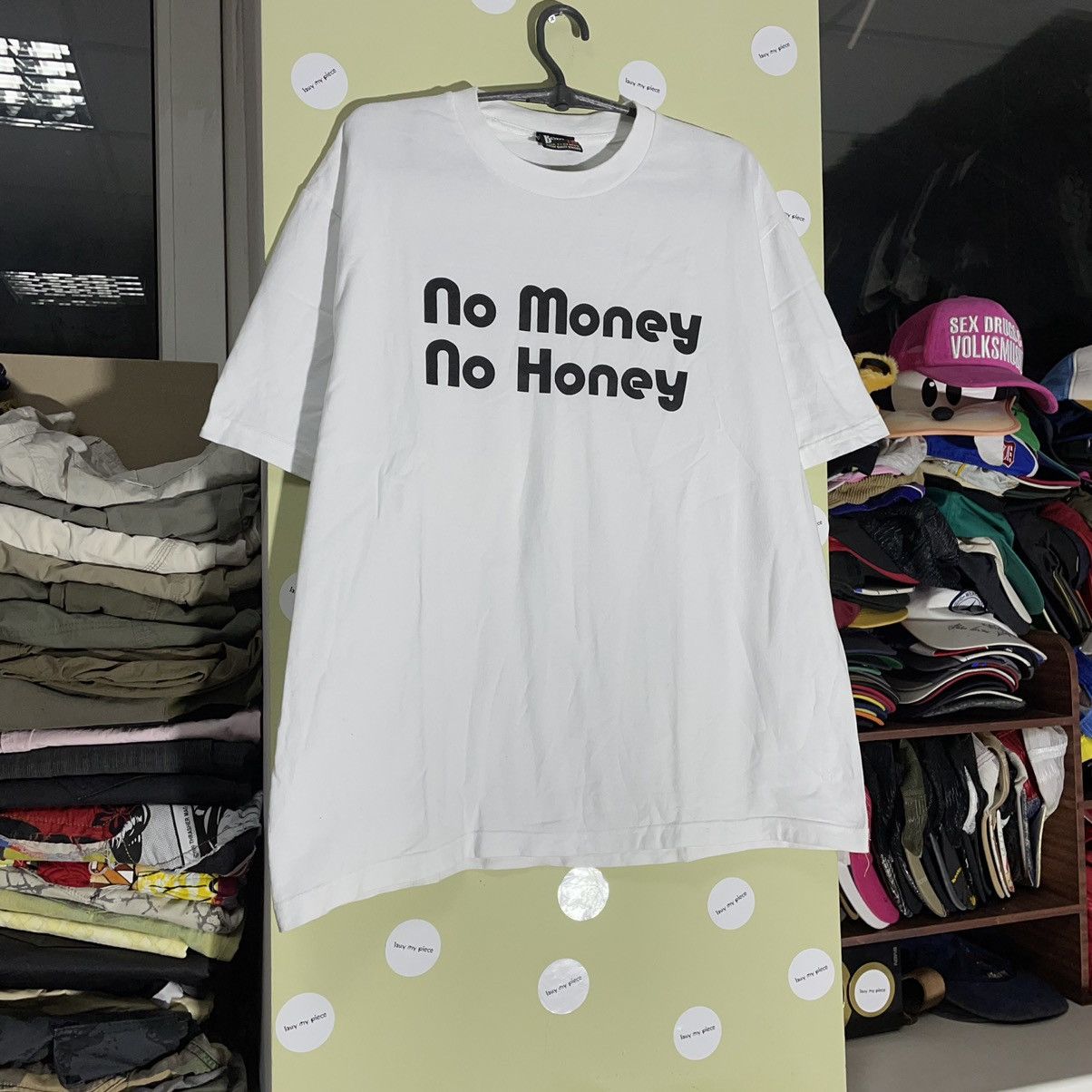 Vintage Vintage Y2K ADULT “ No Money No Honey Sex “Buymypiece Tee Size US L / EU 52-54 / 3 - 2 Thumbnail
