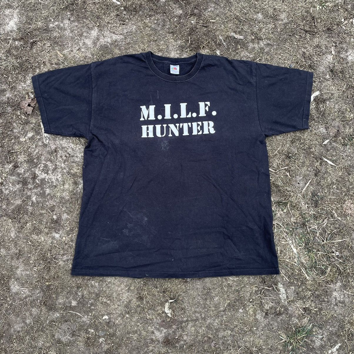 Vintage Y2K ADULT “ Milf Hunter Porno Sex “Buymypiece Tee
