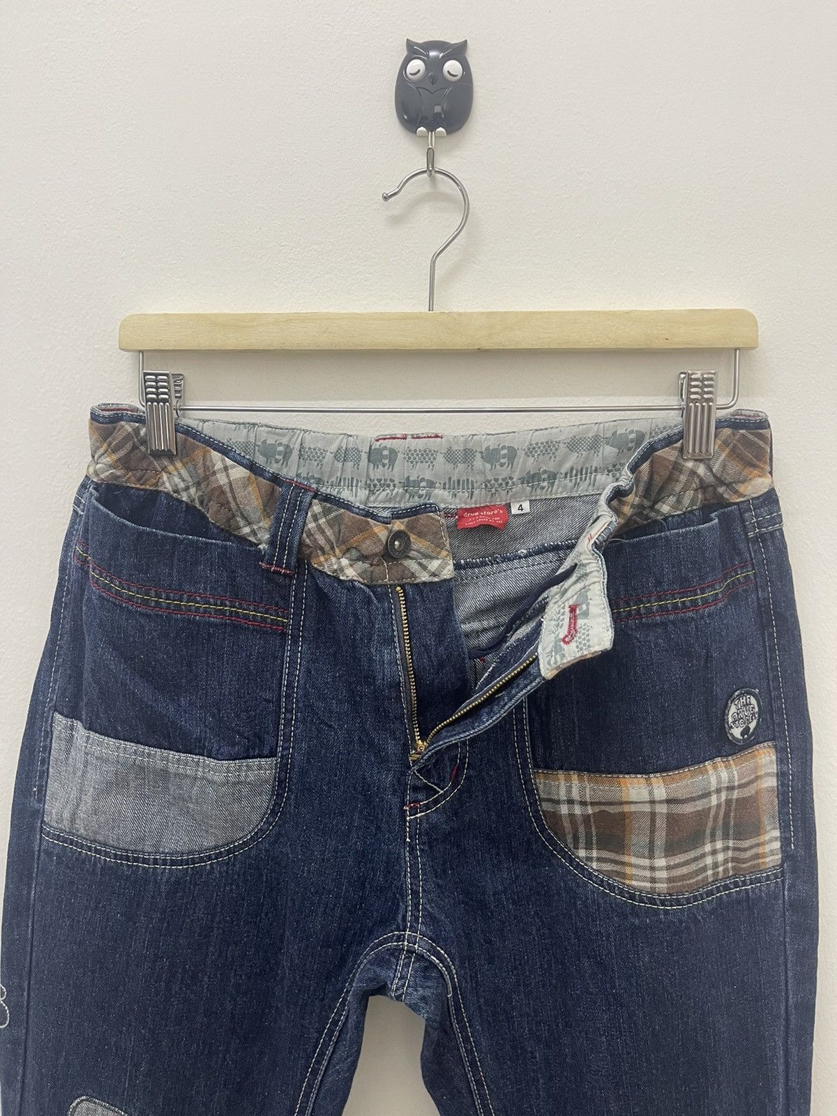 If Six Was Nine Rare Vintage DRUG STORE’S Patchwork Hysteric Lgb Jeans Size US 32 / EU 48 - 9 Thumbnail