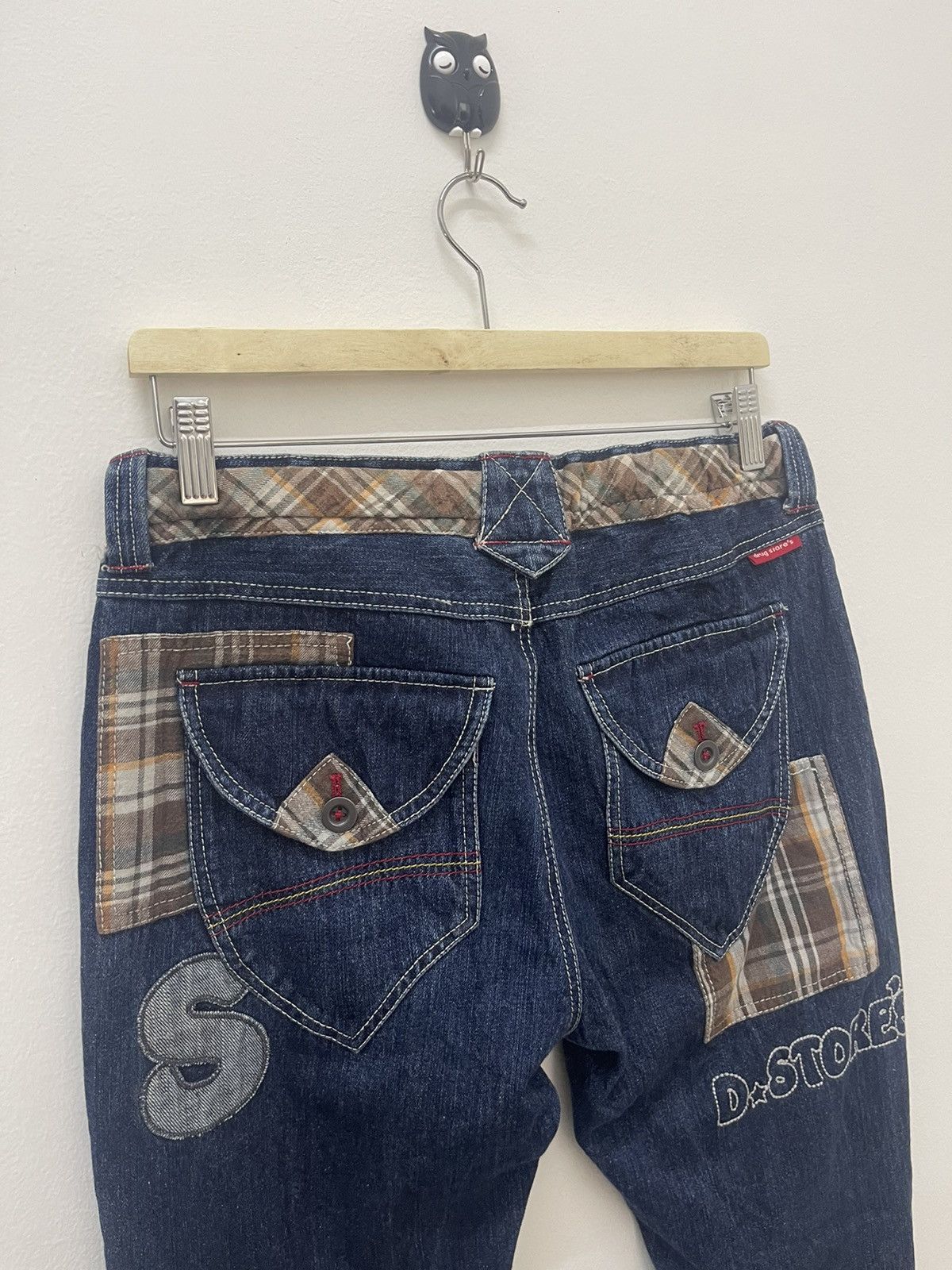 If Six Was Nine Rare Vintage DRUG STORE’S Patchwork Hysteric Lgb Jeans Size US 32 / EU 48 - 2 Thumbnail