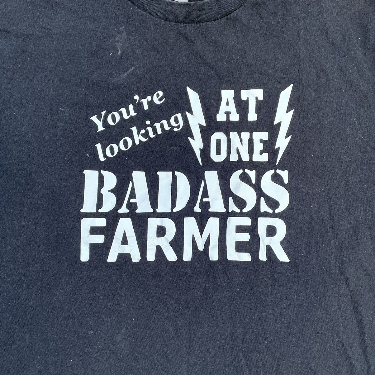 Vintage Vintage Y2K ADULT Tee Bad Ass Farmer Humor L Size US L / EU 52-54 / 3 - 2 Thumbnail
