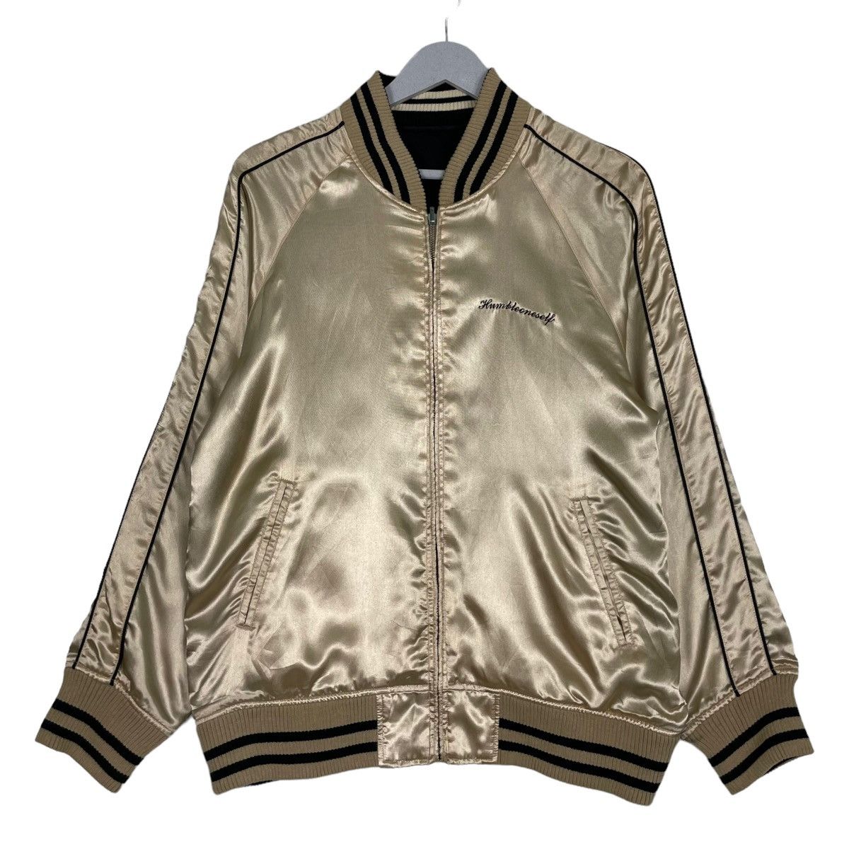 💥ESTACOT JAPAN SUKAJAN SATIN ZIPPER JACKET