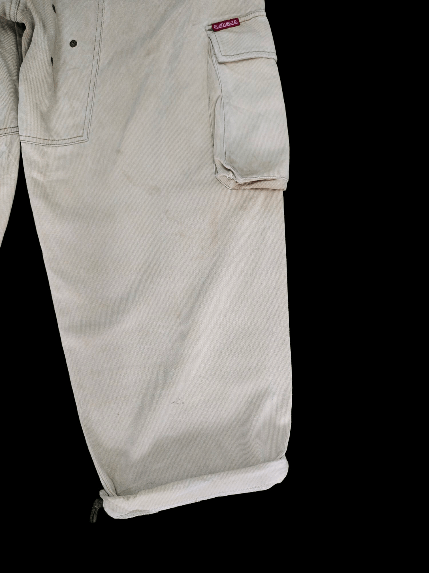 Ecko Unltd. Baggy Pants Ecko Unltd Drawstring Hem Cargo Pants Y2k Size US 34 / EU 50 - 15 Thumbnail