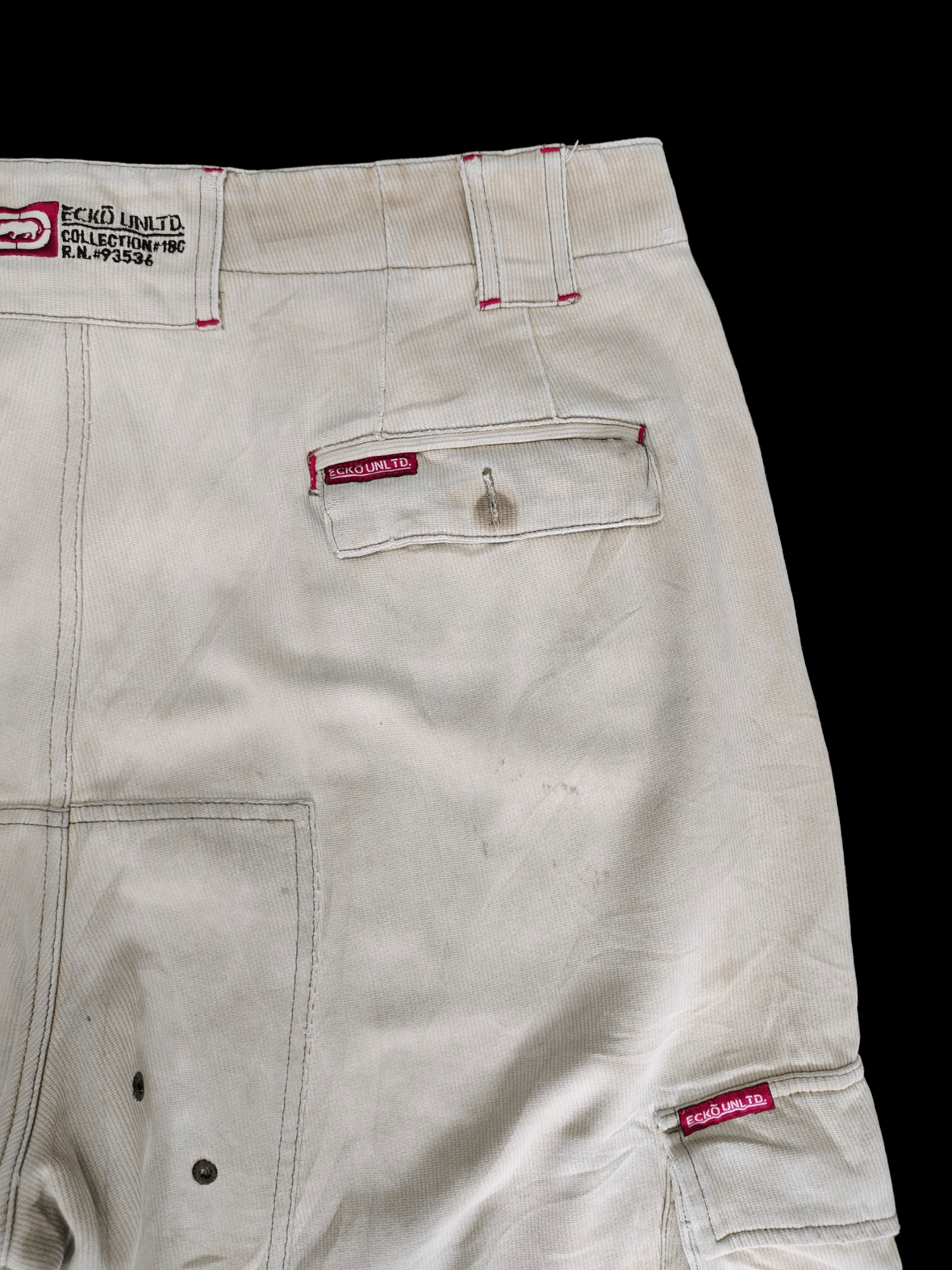 Ecko Unltd. Baggy Pants Ecko Unltd Drawstring Hem Cargo Pants Y2k Size US 34 / EU 50 - 13 Thumbnail