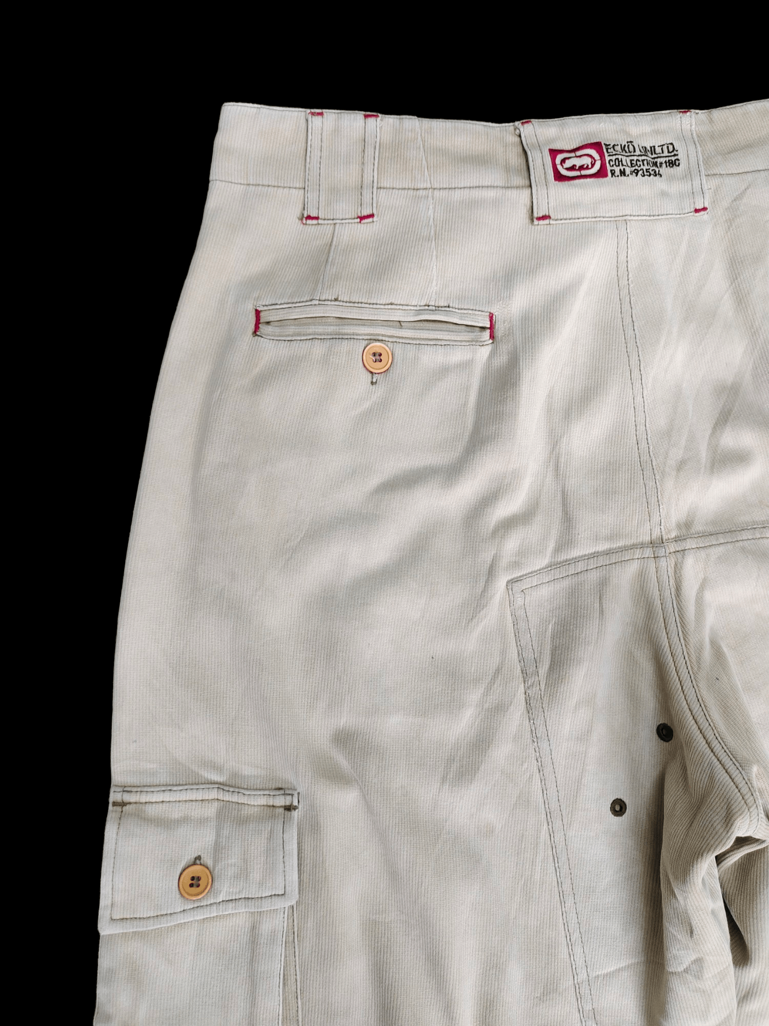 Ecko Unltd. Baggy Pants Ecko Unltd Drawstring Hem Cargo Pants Y2k Size US 34 / EU 50 - 14 Thumbnail