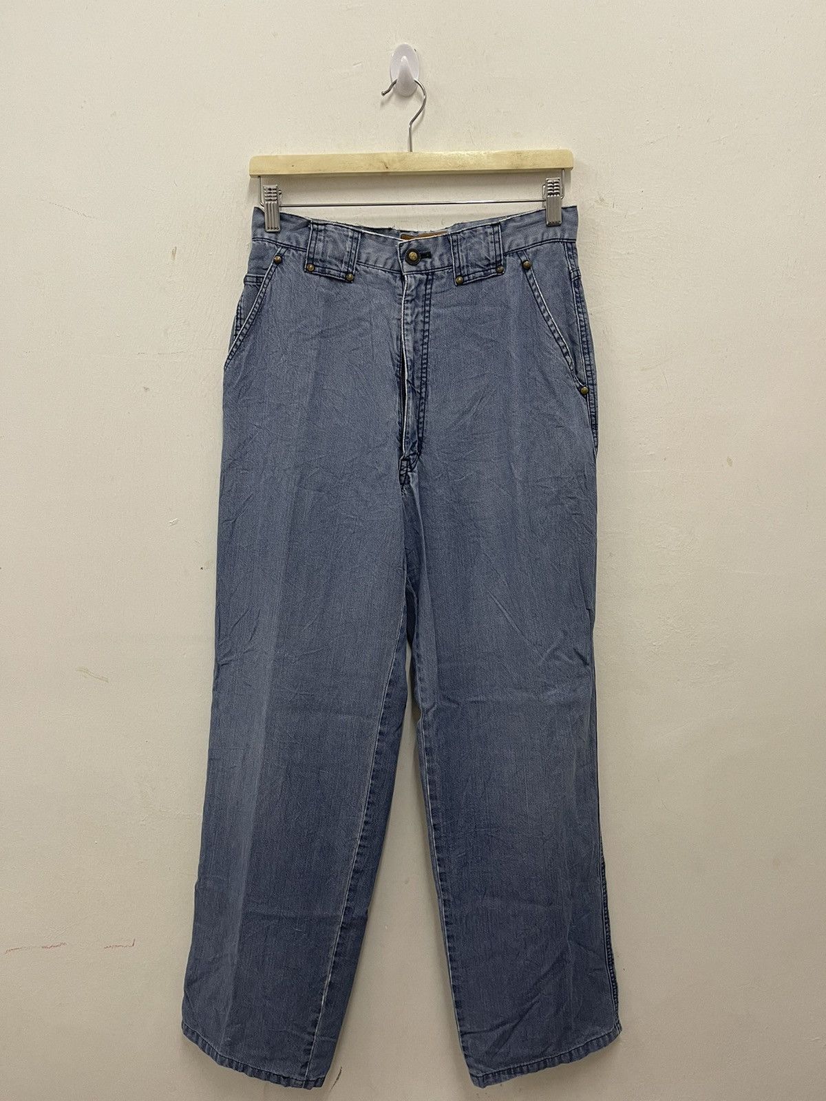 Lancel Rare Vintage LANCEL PARIS Denim Jeans Size US 28 / EU 44 - 4 Thumbnail