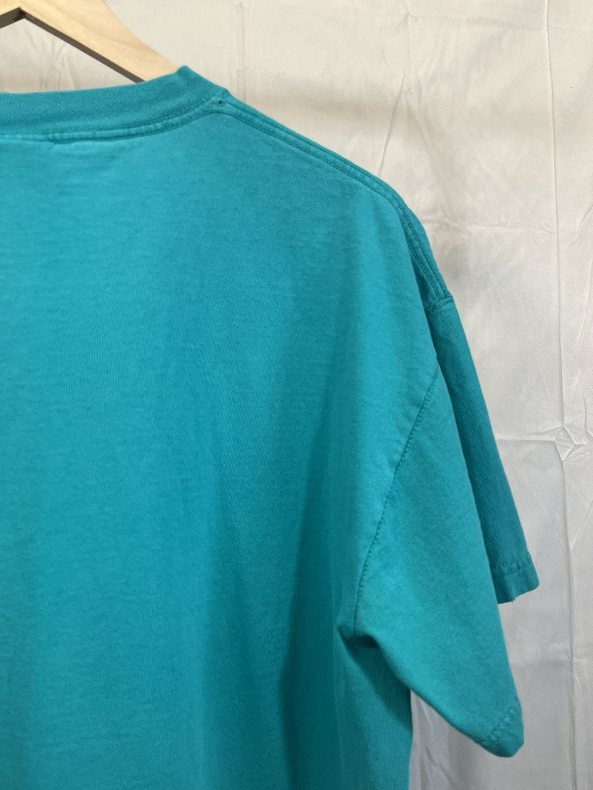 USA Olympics USA Olympics Distressed Turquoise Blue Blank Tee Size US L / EU 52-54 / 3 - 11 Thumbnail