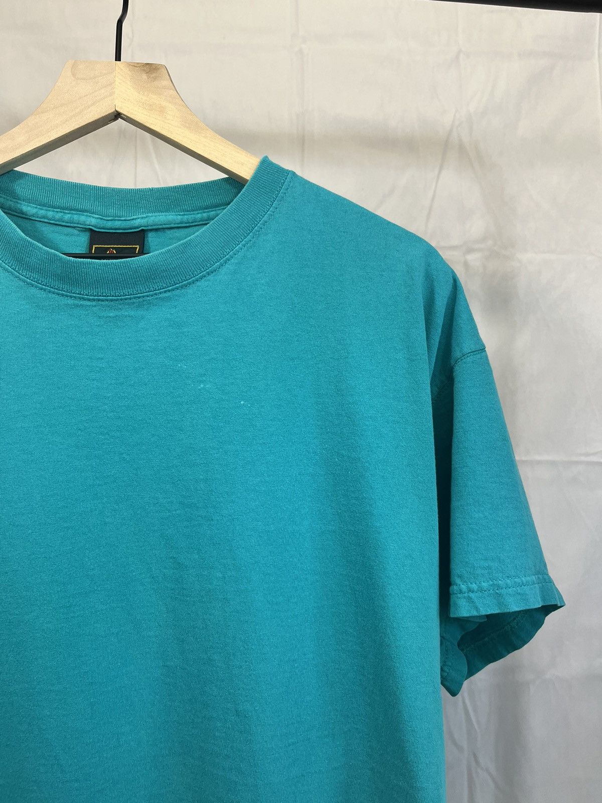 USA Olympics USA Olympics Distressed Turquoise Blue Blank Tee Size US L / EU 52-54 / 3 - 2 Thumbnail