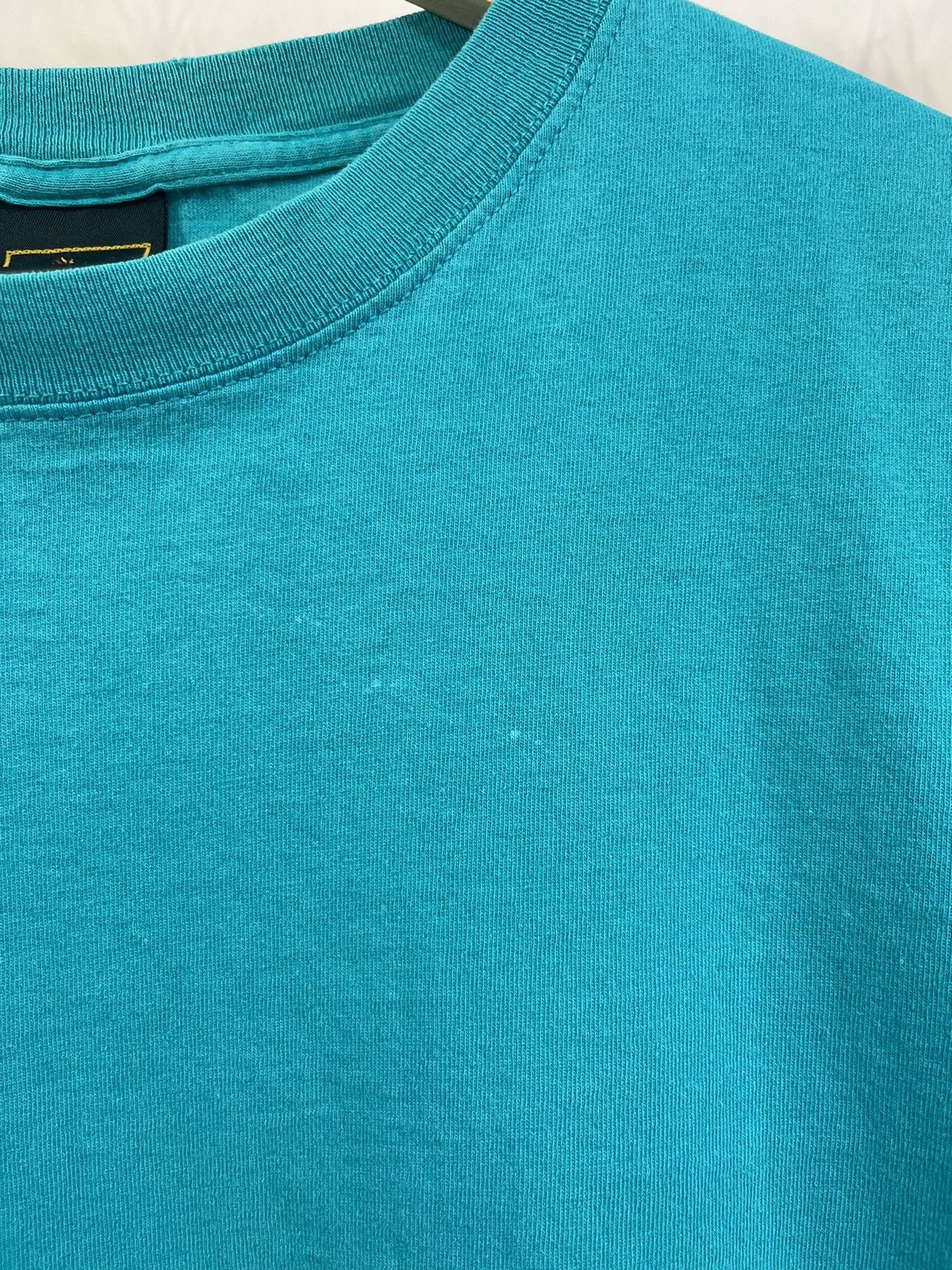 USA Olympics USA Olympics Distressed Turquoise Blue Blank Tee Size US L / EU 52-54 / 3 - 9 Thumbnail