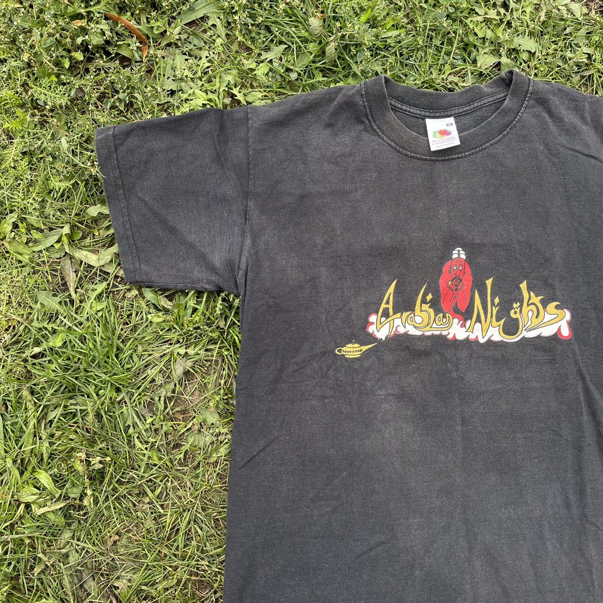 Vintage Vintage Y2K Sun Faded Graphic Tee Dark Horror Grunge Boxy M Size US M / EU 48-50 / 2 - 2 Thumbnail