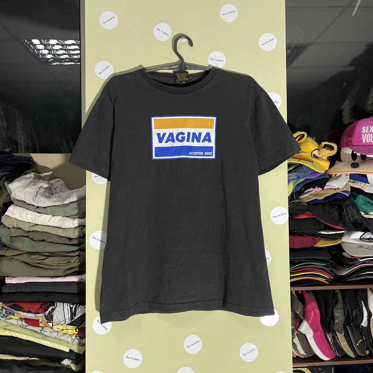Vintage Vintage Y2K PornoStar “ Vagina Logo Sex “ Buymypiece Tee 90s Size US M / EU 48-50 / 2 - 1 Thumbnail