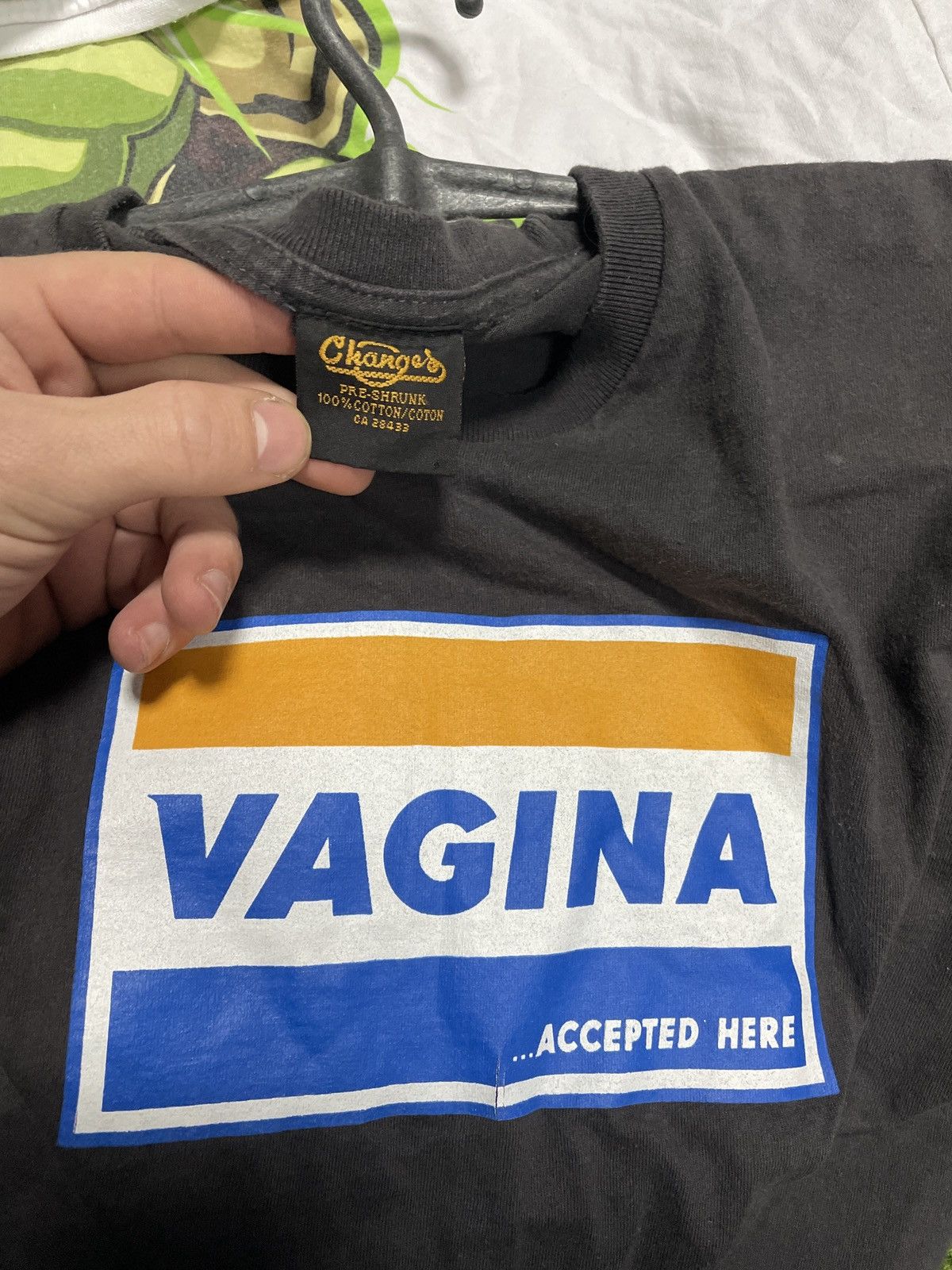 Vintage Vintage Y2K PornoStar “ Vagina Logo Sex “ Buymypiece Tee 90s Size US M / EU 48-50 / 2 - 5 Thumbnail