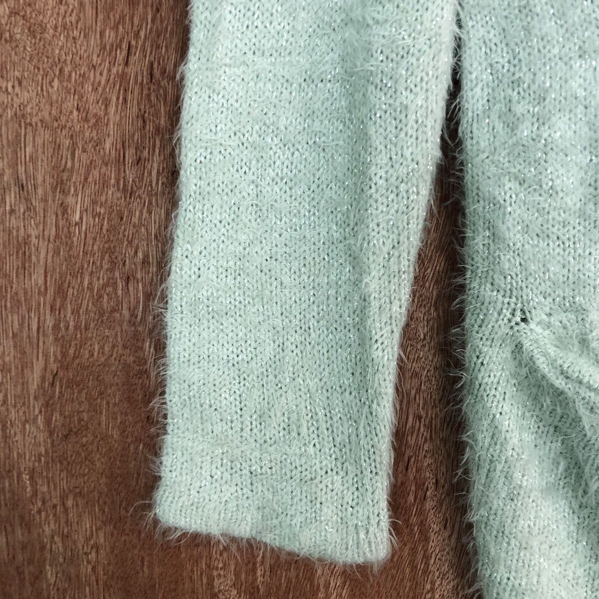 Japanese Brand Japan Soft Green Mohair Cardigan Knitwear Sweater Size US S / EU 44-46 / 1 - 6 Thumbnail