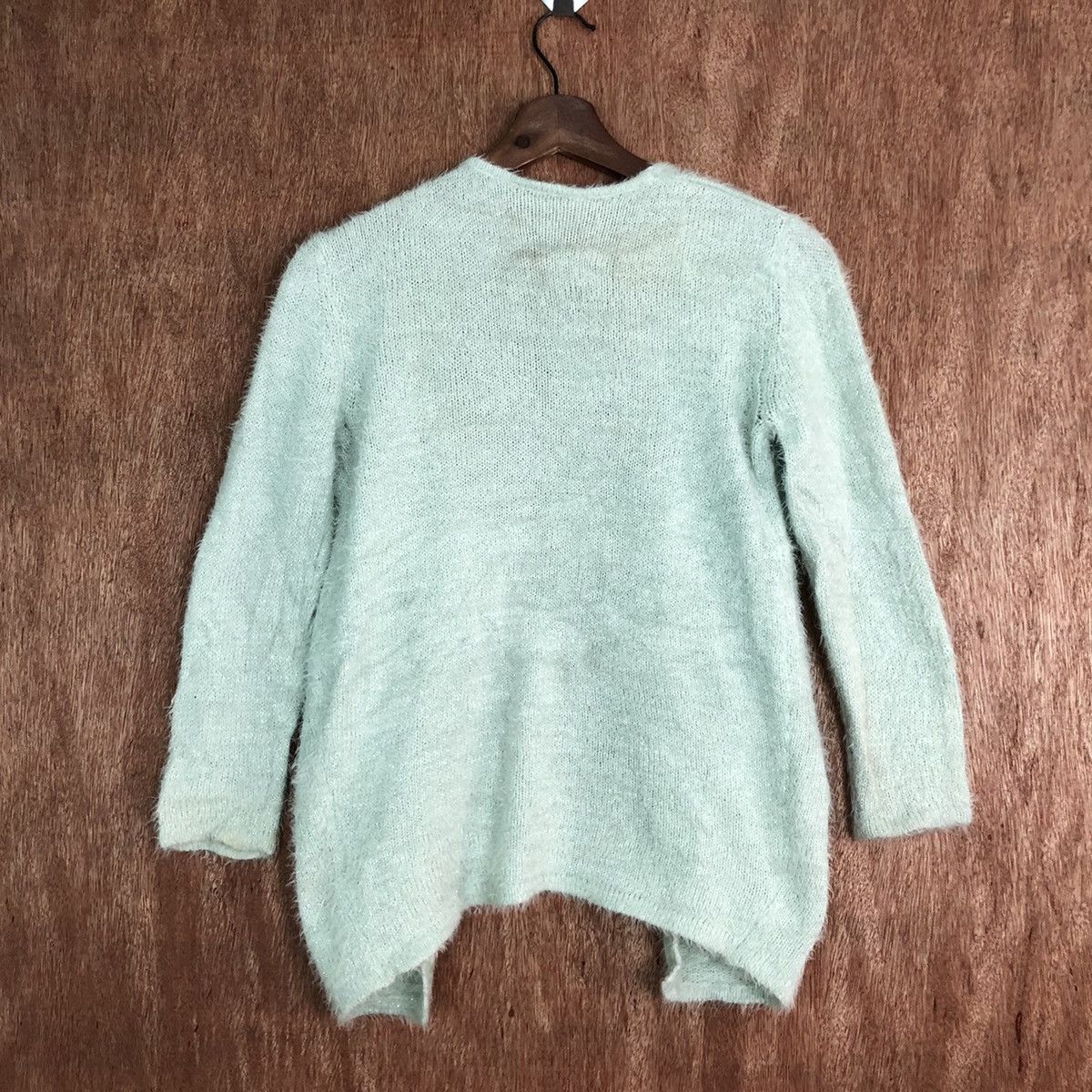 Japanese Brand Japan Soft Green Mohair Cardigan Knitwear Sweater Size US S / EU 44-46 / 1 - 9 Thumbnail