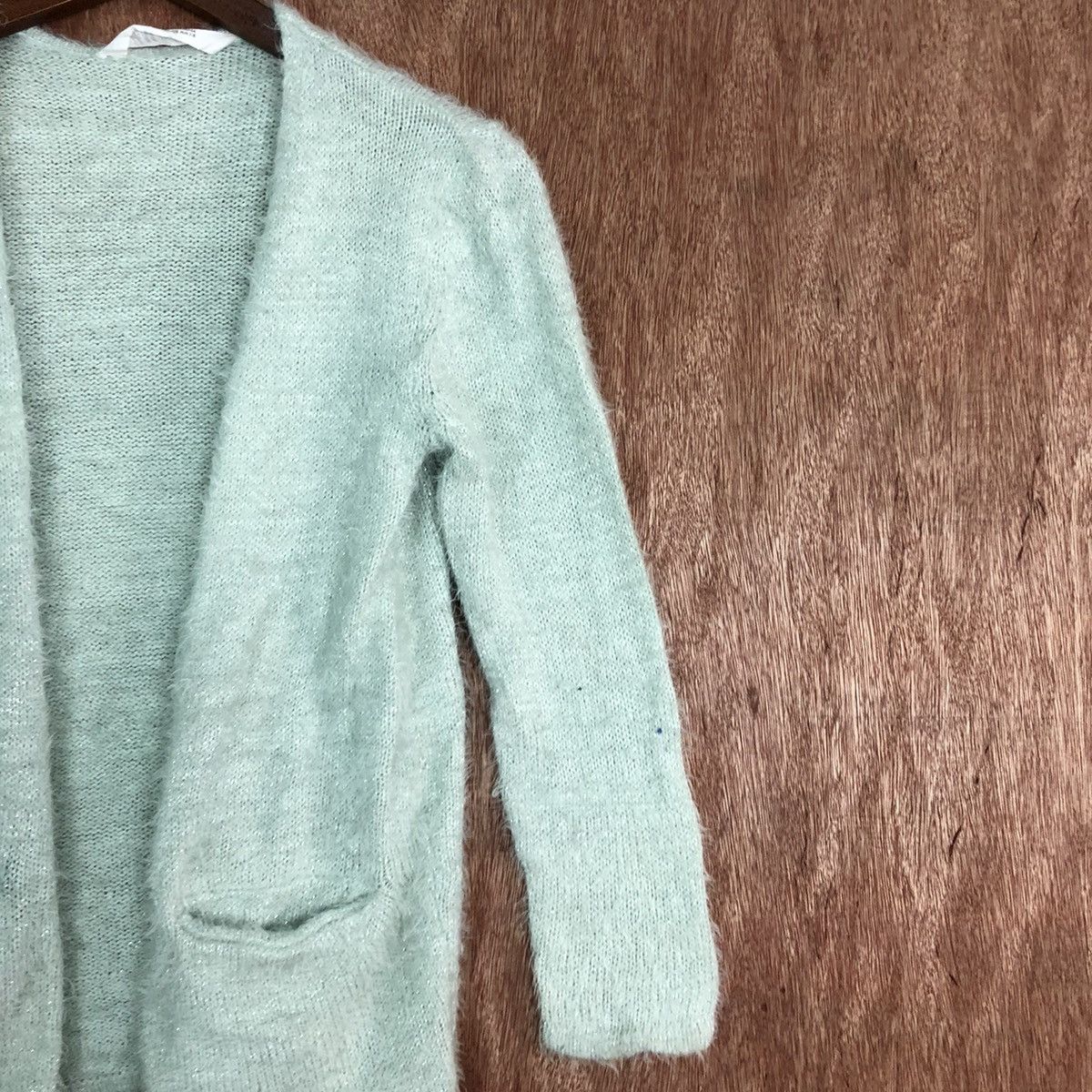 Japanese Brand Japan Soft Green Mohair Cardigan Knitwear Sweater Size US S / EU 44-46 / 1 - 5 Thumbnail