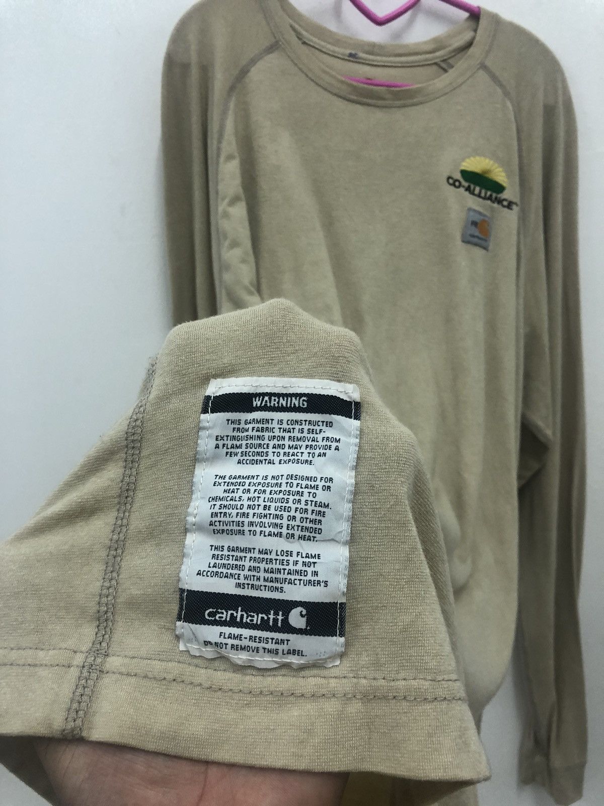 Carhartt Rare Vintage CARHARTT FR Co-Alliance Long Sleeves Shirt Size US L / EU 52-54 / 3 - 2 Thumbnail