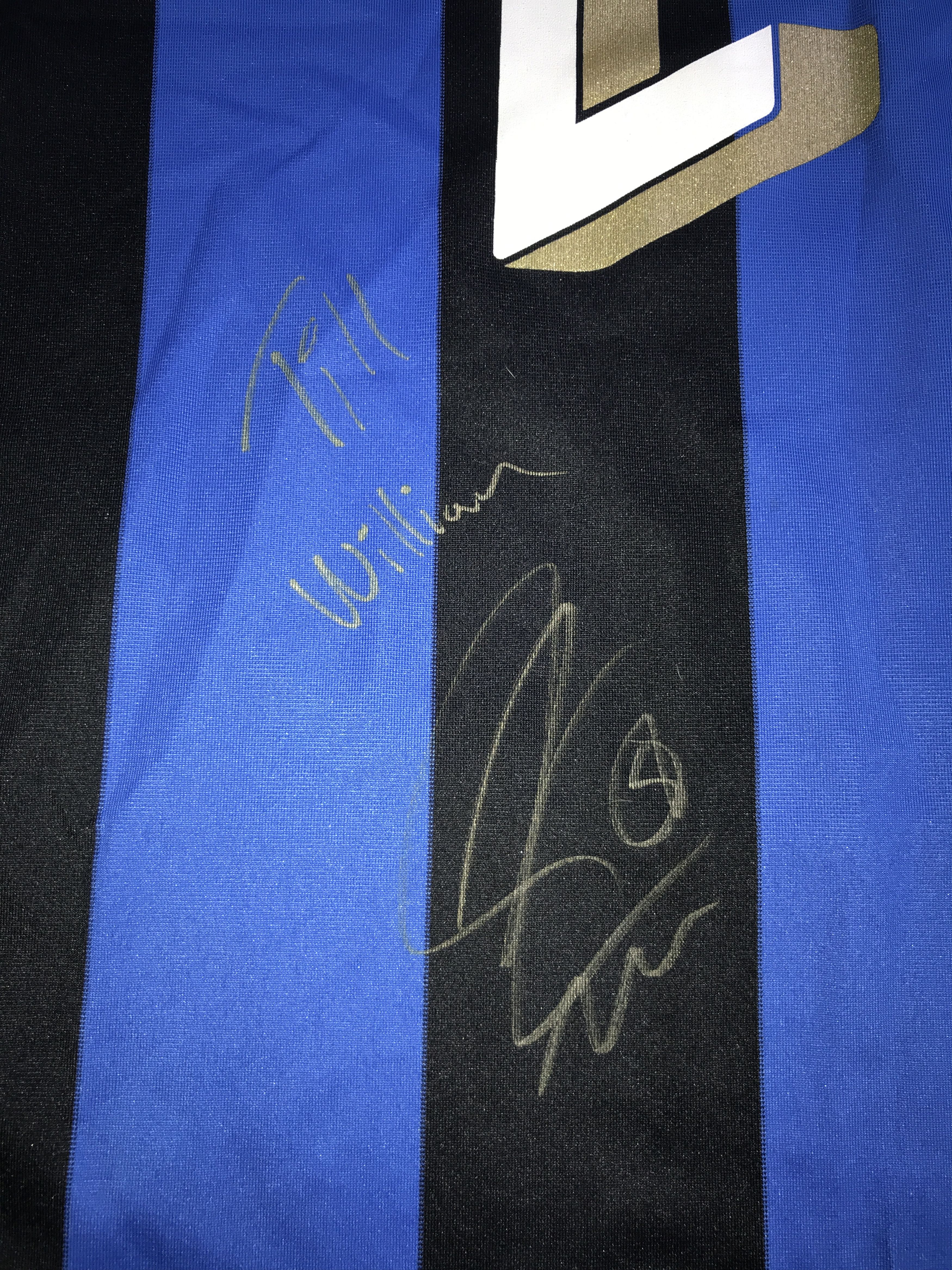 Nike Zlatan Ibrahimovic #8 signed Inter Jersey S Size US S / EU 44-46 / 1 - 2 Thumbnail